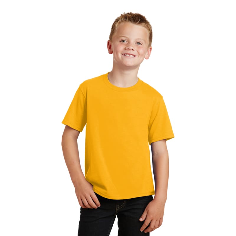 Port & Company Youth Fan Favorite Tee. 34