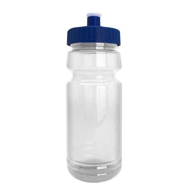 Wheely 24oz Transparent Bike Bottle w/Push-Pull Lid 58