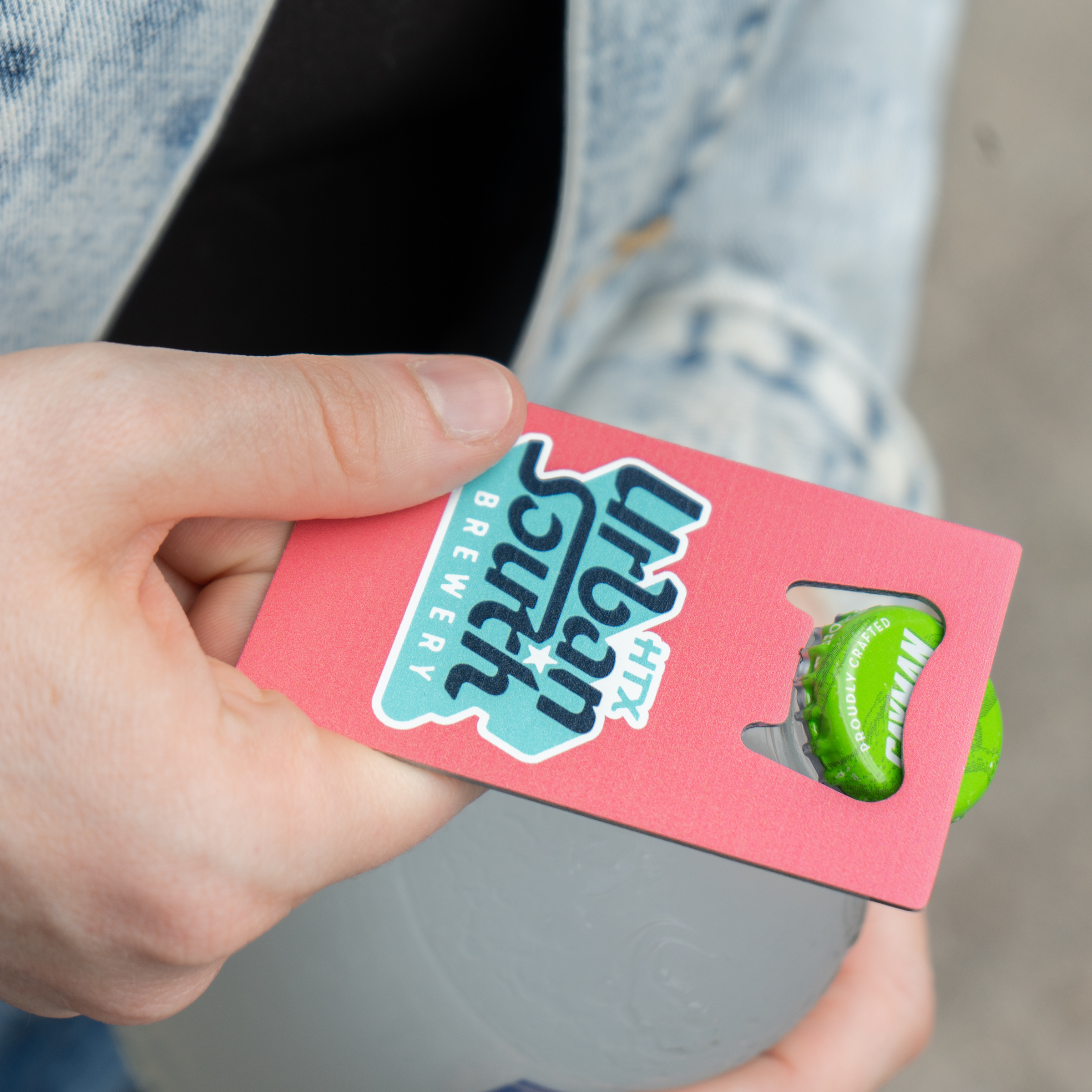 Stainless Steel Bottle Opener Card 4
