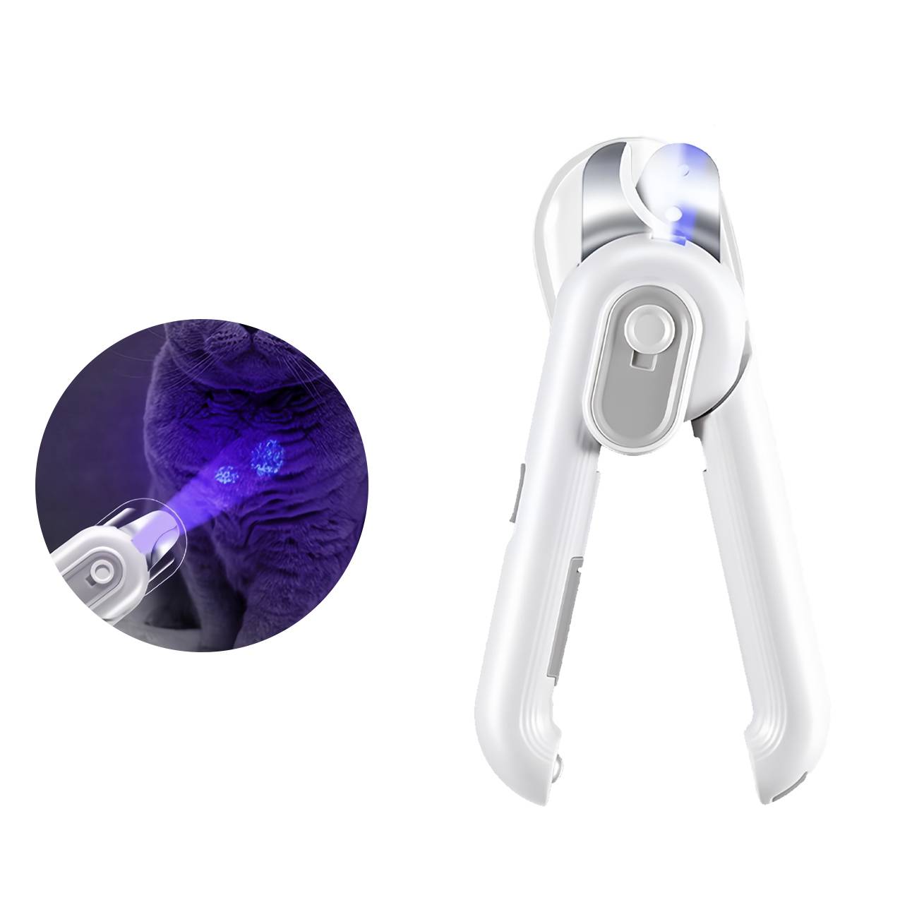 Pet nail clippers with LED lights 4