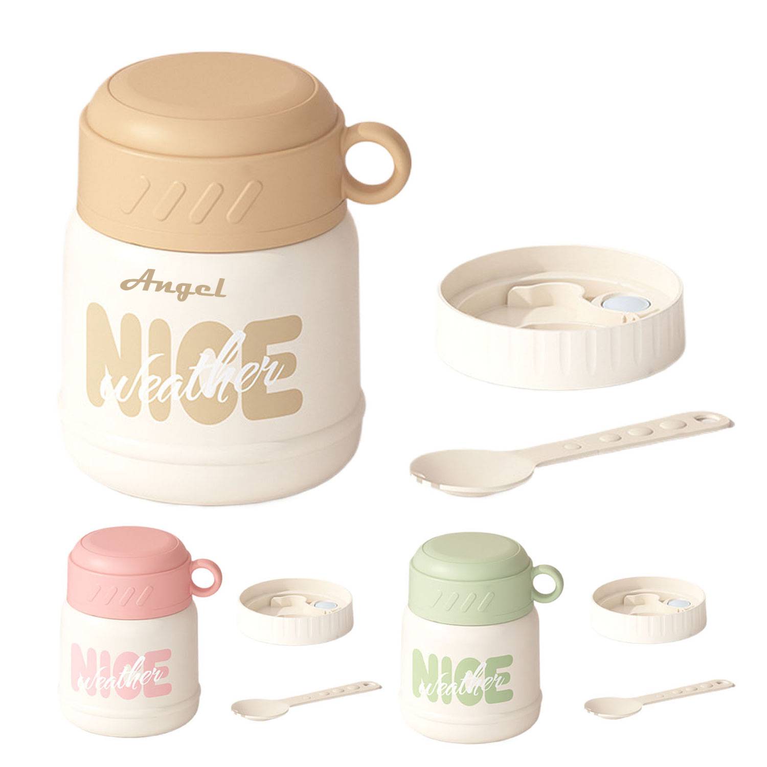 20oz Portable Stainless Steel Insulated Soup Cup 1
