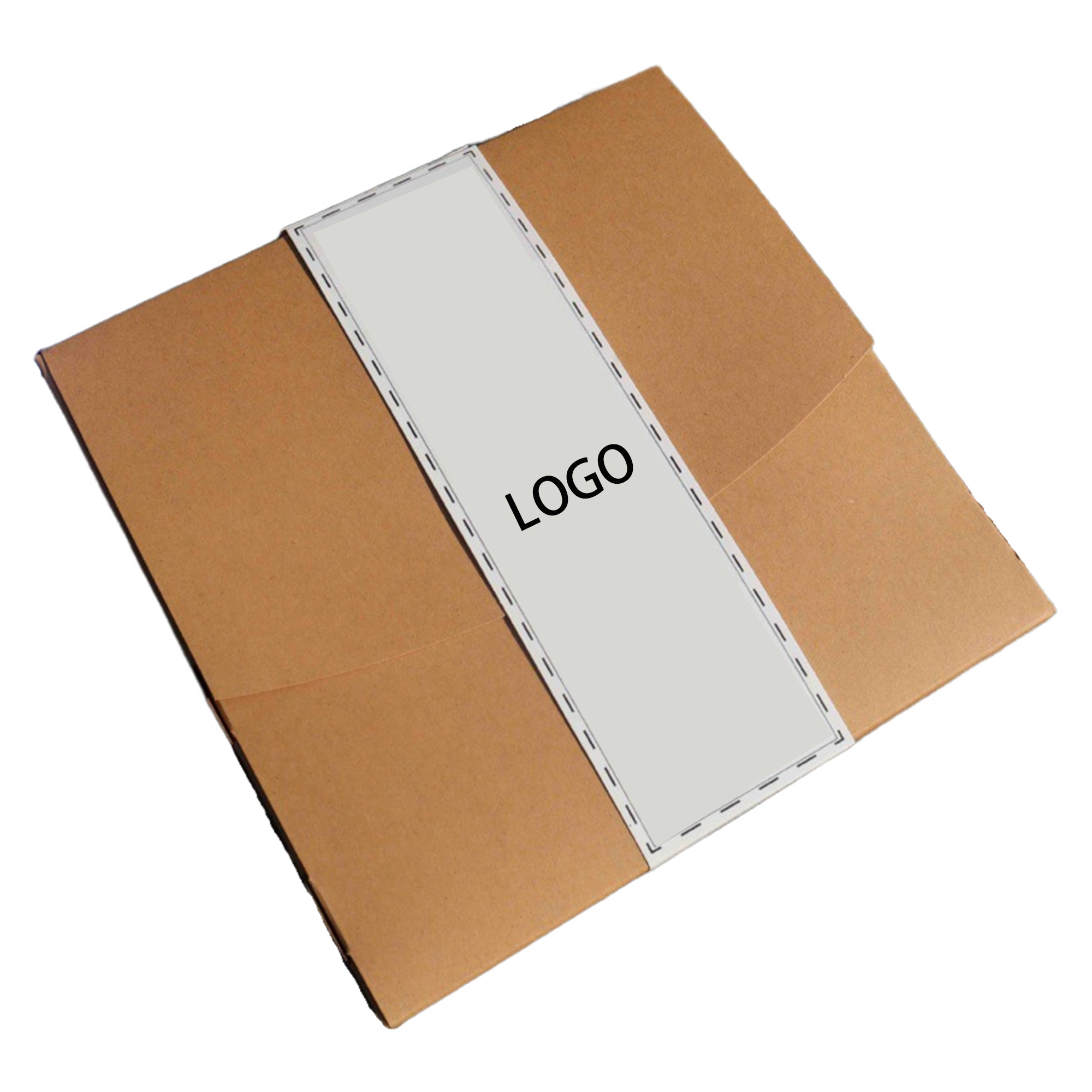 9x9 Inchs Kraft Paper Clothing Courier Bag 2