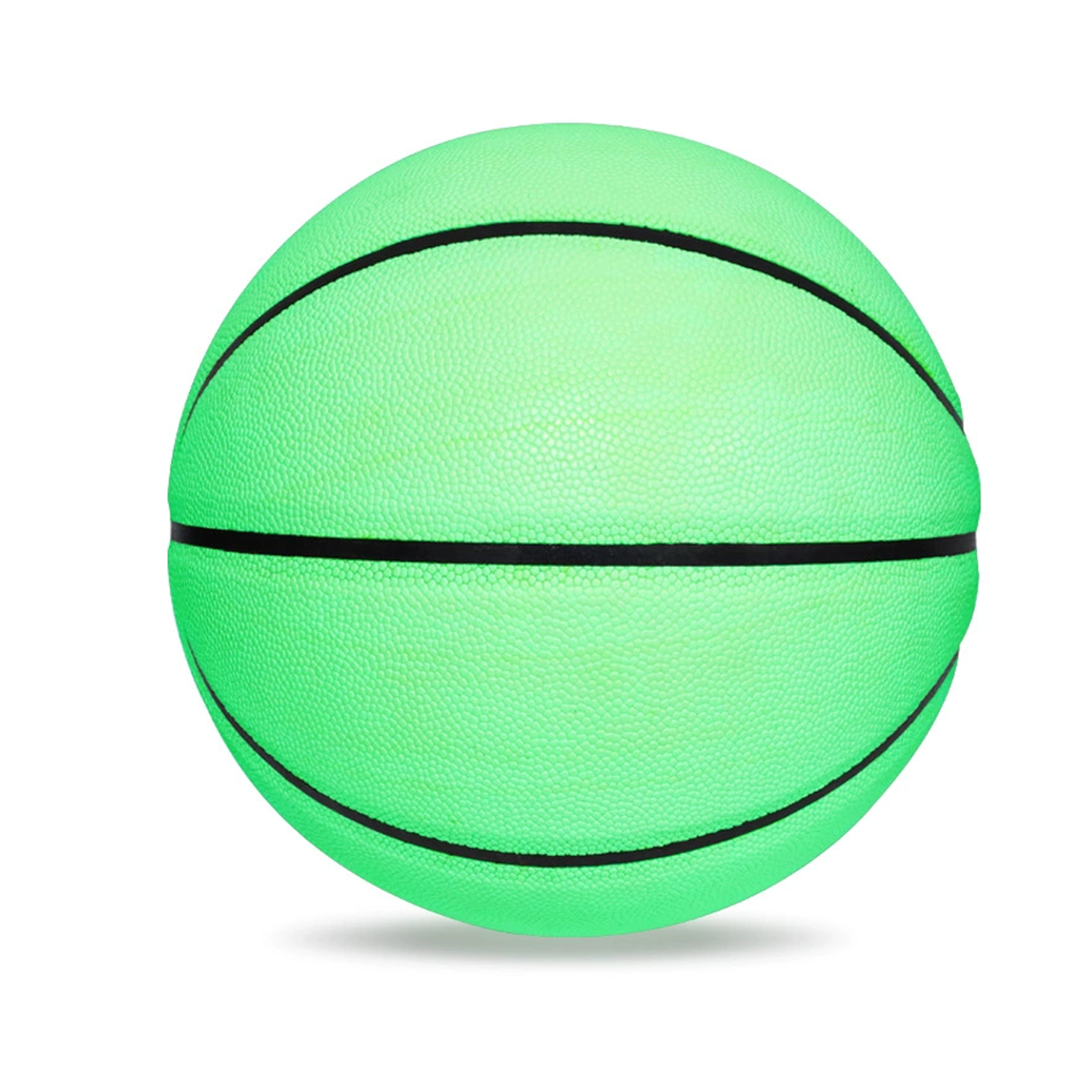Reflective PU Skin Color Children's Training Basketball 7