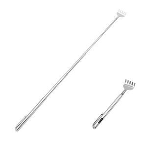 Extendable 6 Teeth Silver Telescope Back Scratcher 9