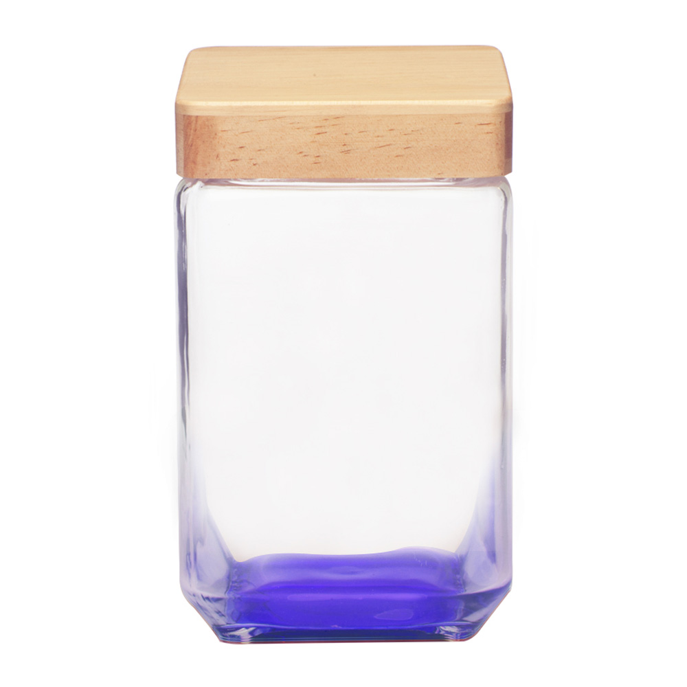54 oz. Glass Candy Jars with Wooden Lid 18