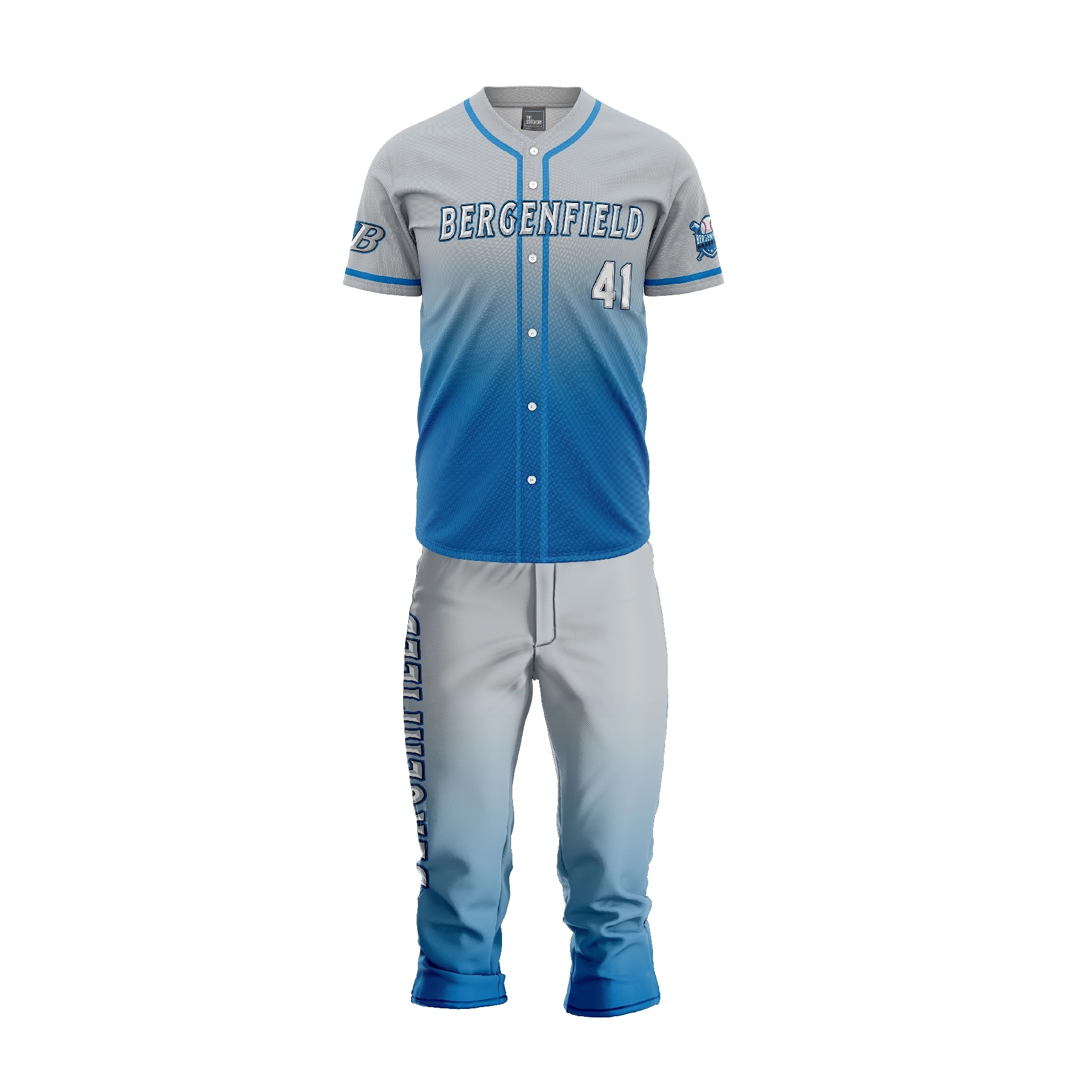 Youth Sublimated Baseball Uniform Set (Jersey/Pants) 1