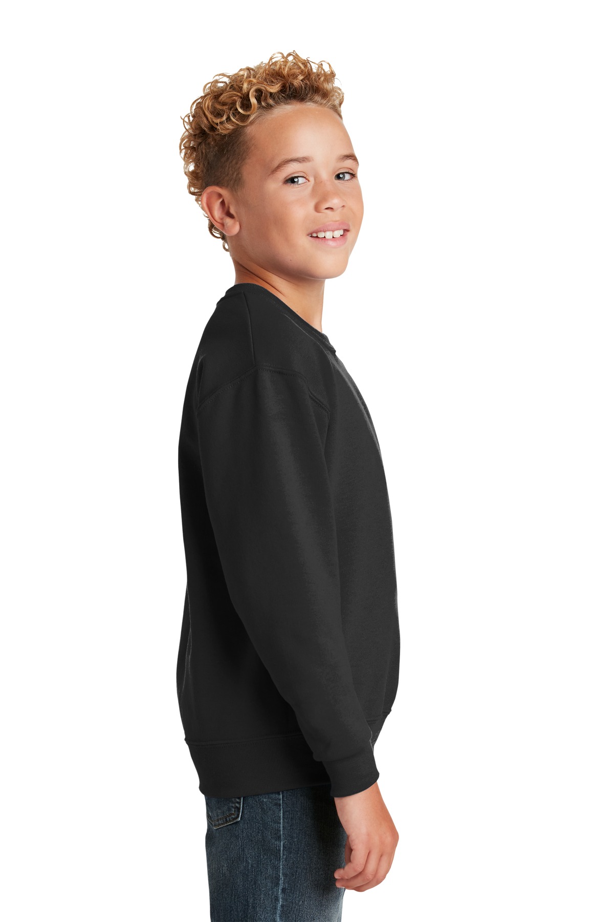 Jerzees - Youth NuBlend Crewneck Sweatshirt. 562B 3