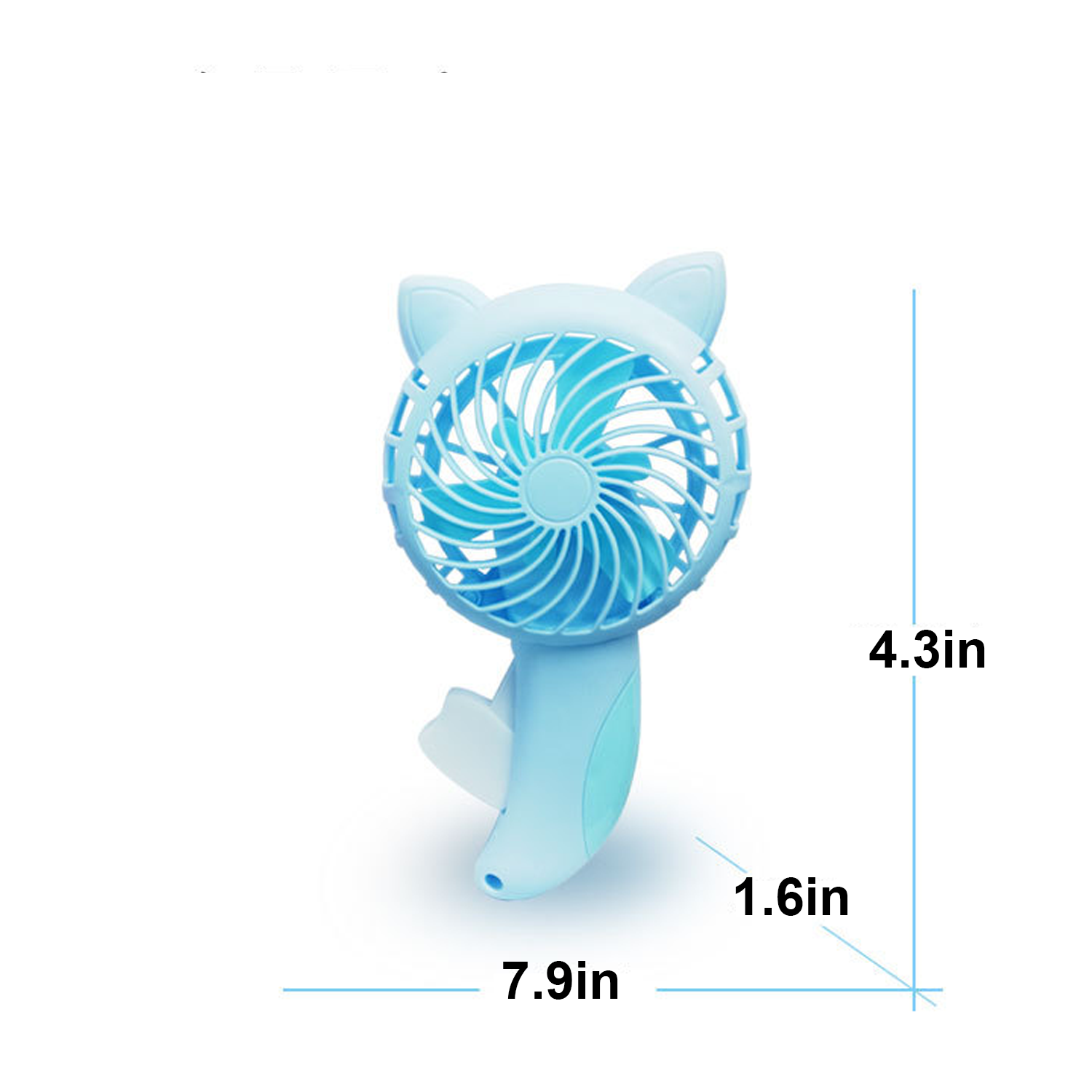 Cat Paw Hand-Pressed Fan 3
