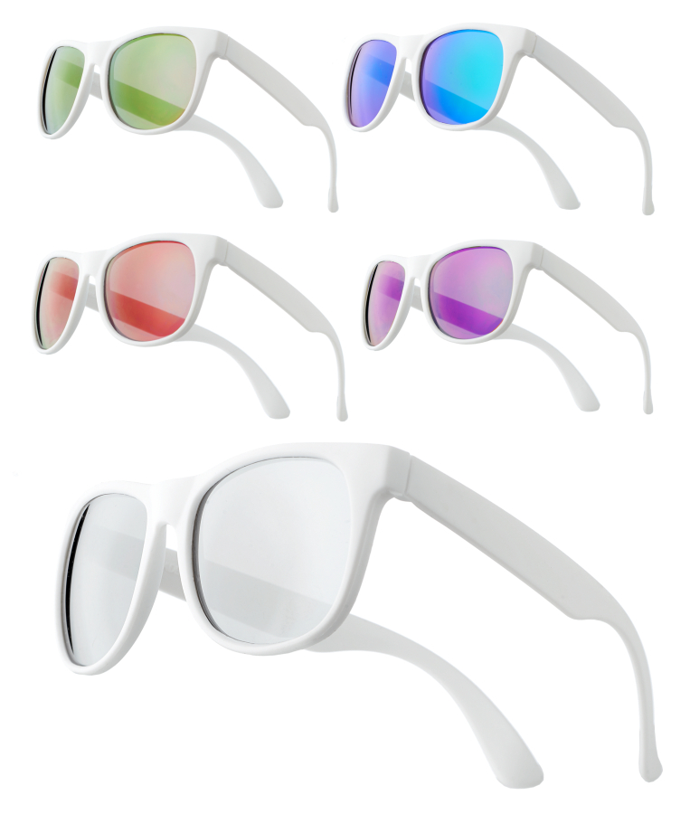 White mirrored Sunglasses 3