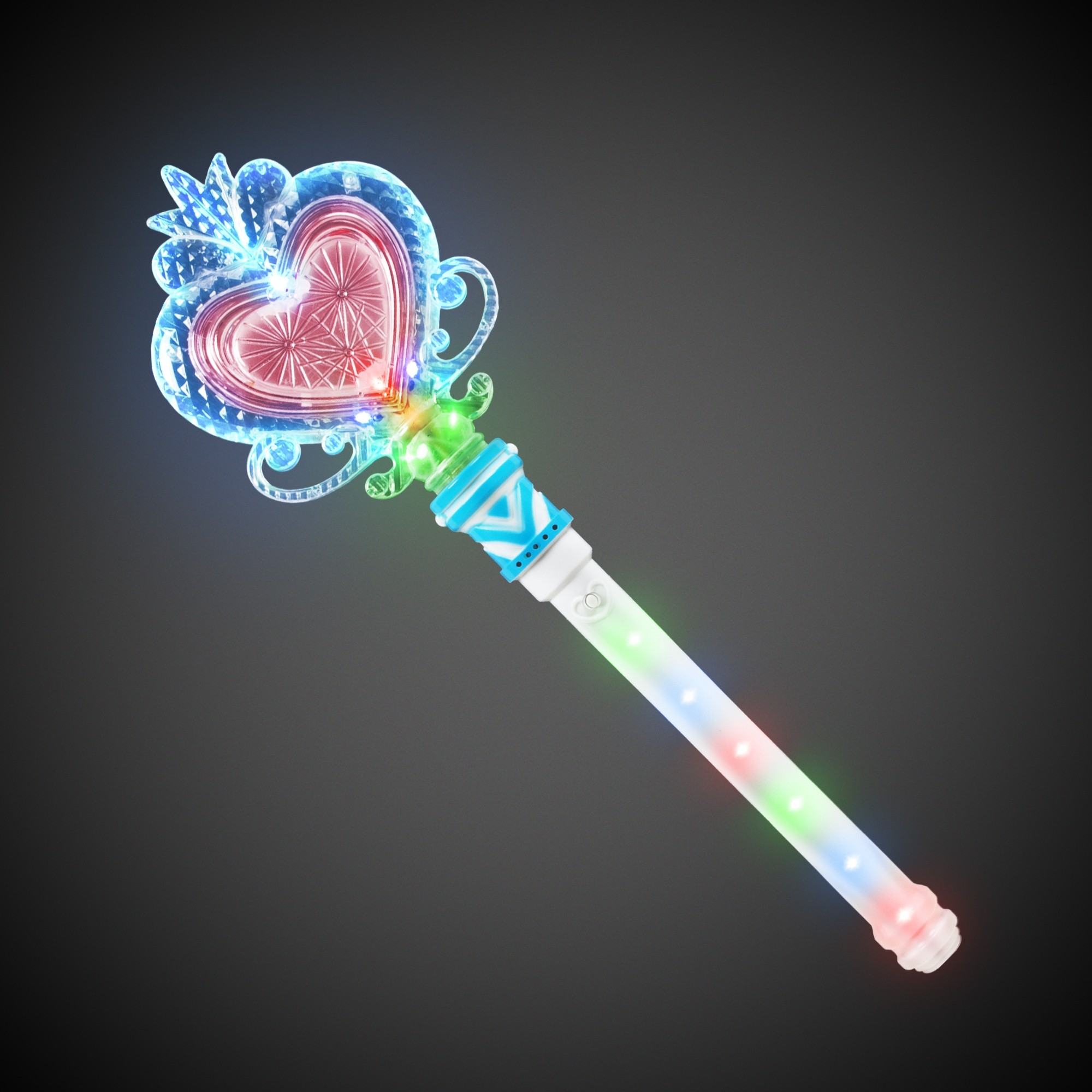 LED Heart Wand with Light-Up Handle 3