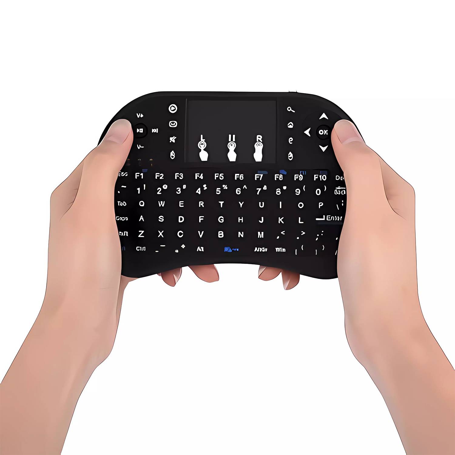 Mini Wireless Keyboard with Touchpad 4