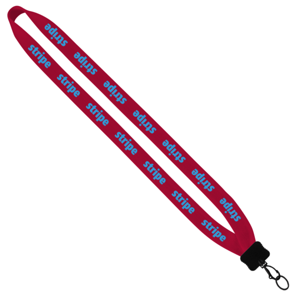 3/4" Cotton Lanyard with Plastic Clamshell & O-Ring 81