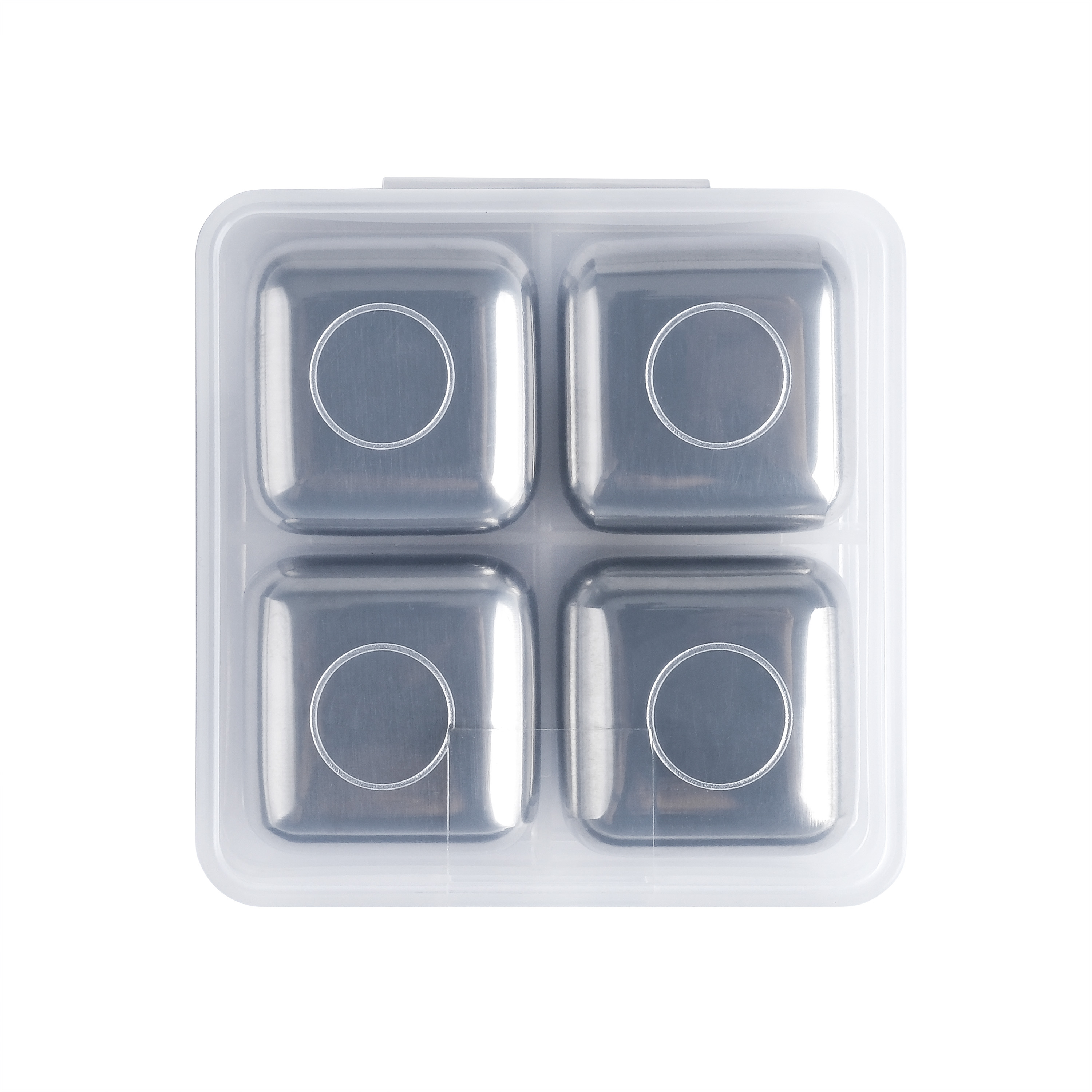 4-Pack Whiskey Stone w/Case 5