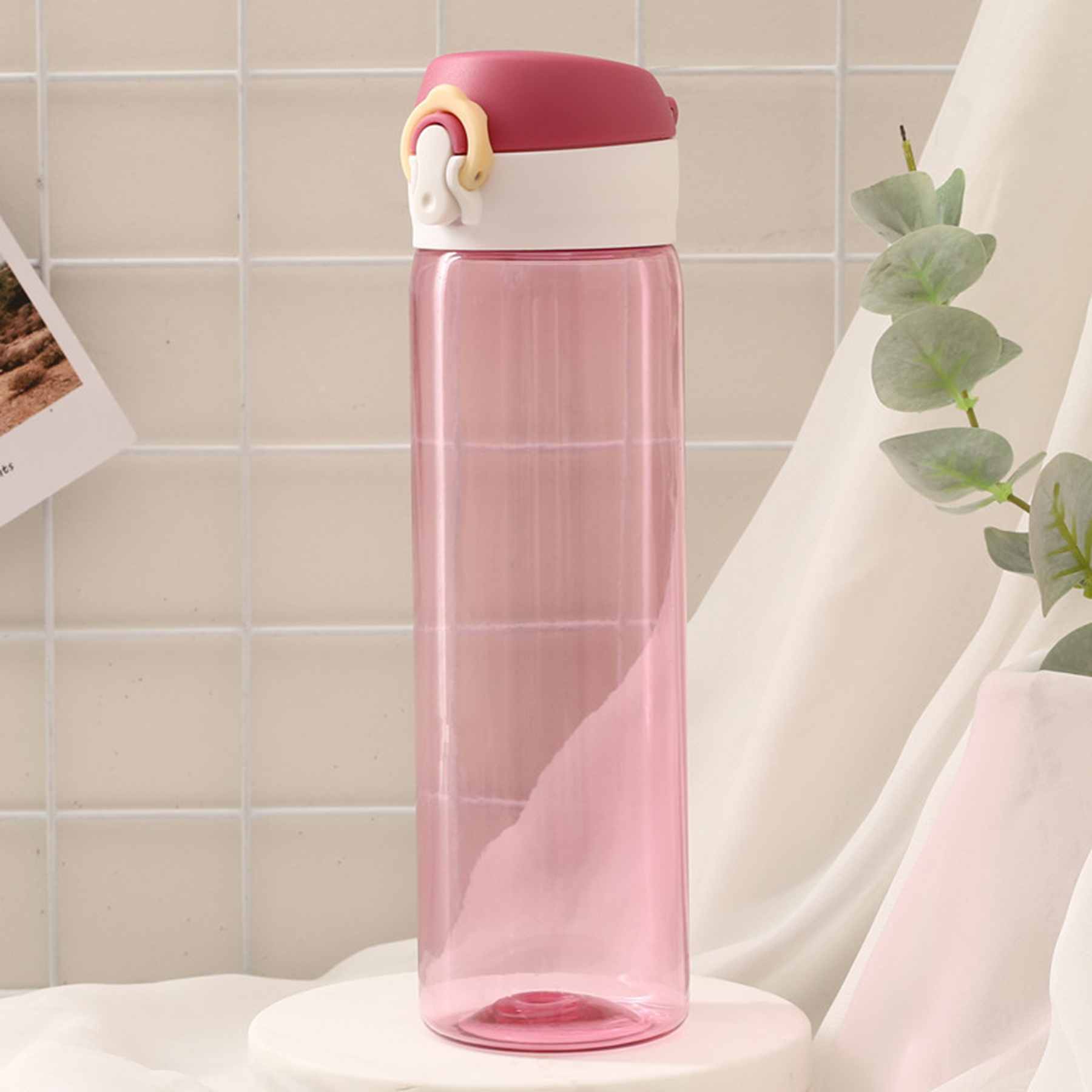 Clear Reusable Water Bottle 4