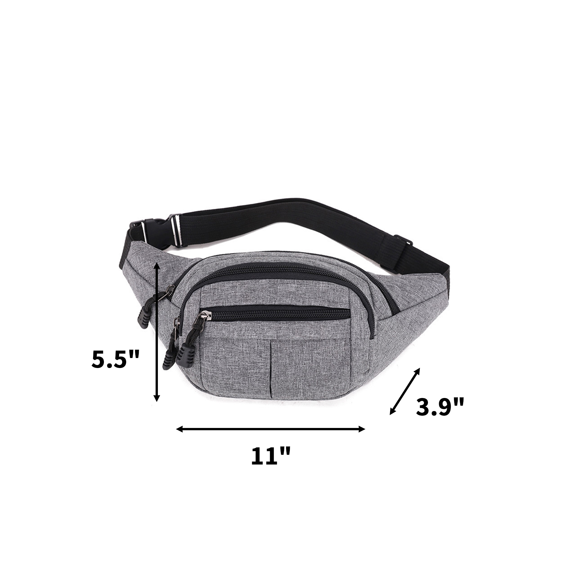 Oxford Waist Pack With Adjustable Strap Full Color Print 8
