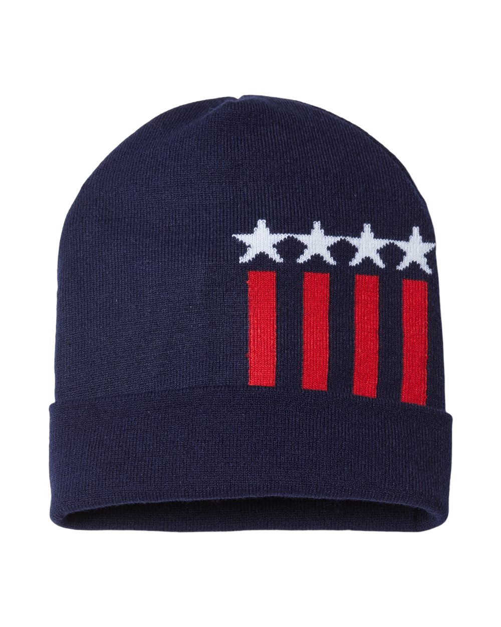 USA-Made Patriotic Cuffed Beanie - RK12 11