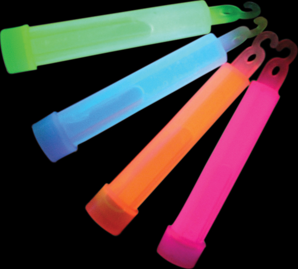 6" Glow Stick With Lanyard - Light Up 3