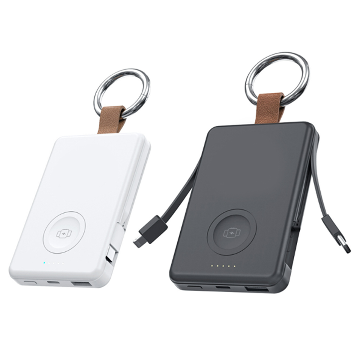 3-in-1 Wireless Power Bank Customizable Luminous Logo 1