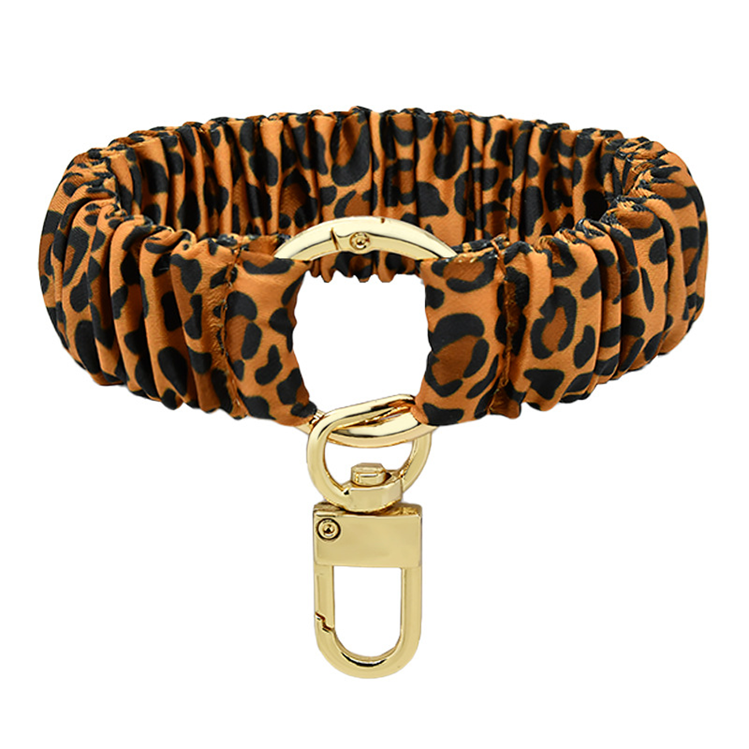 Scrunchie Keychain Wristlet Elastic Bracelet Keyring 12