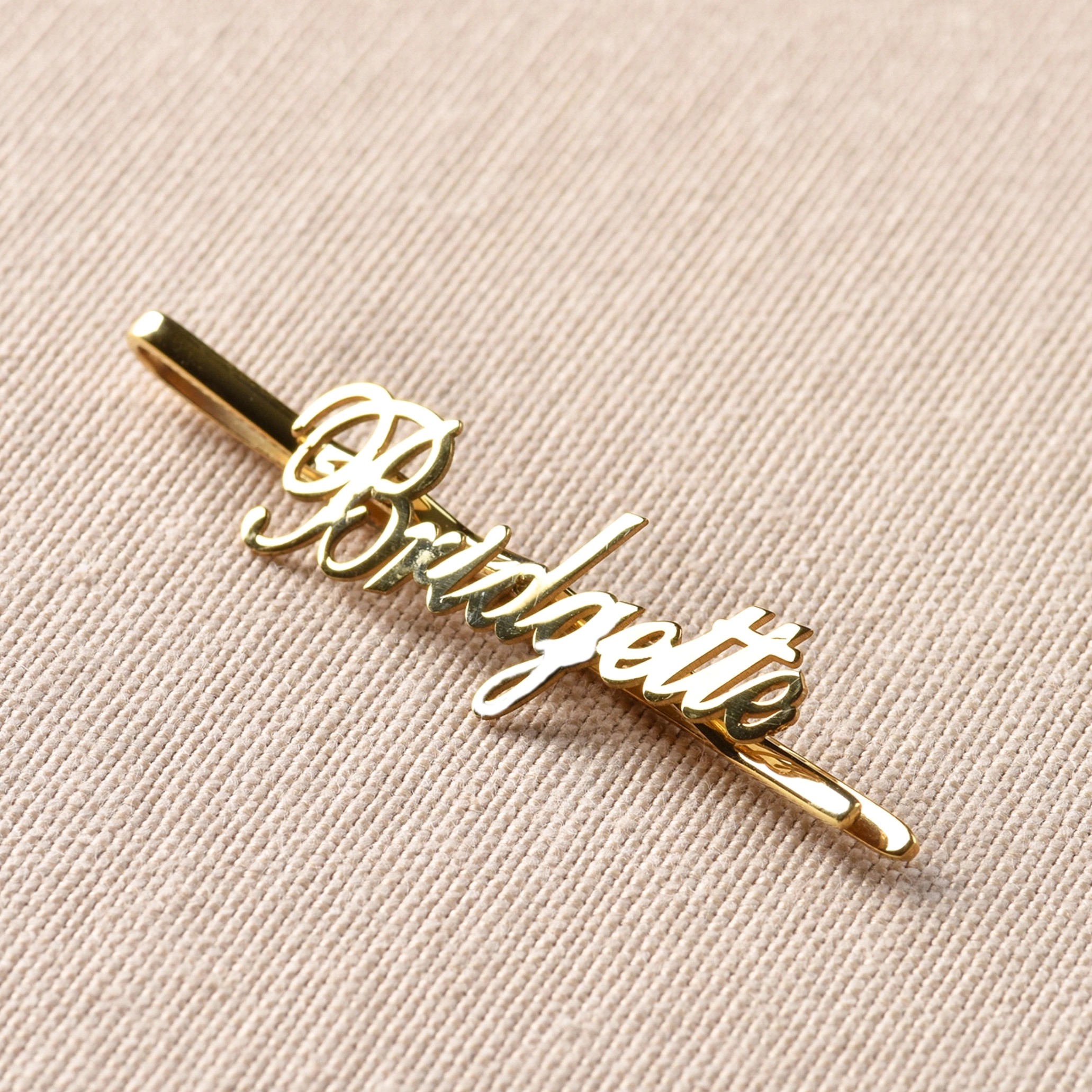 Custom Letter Hair Clip 2