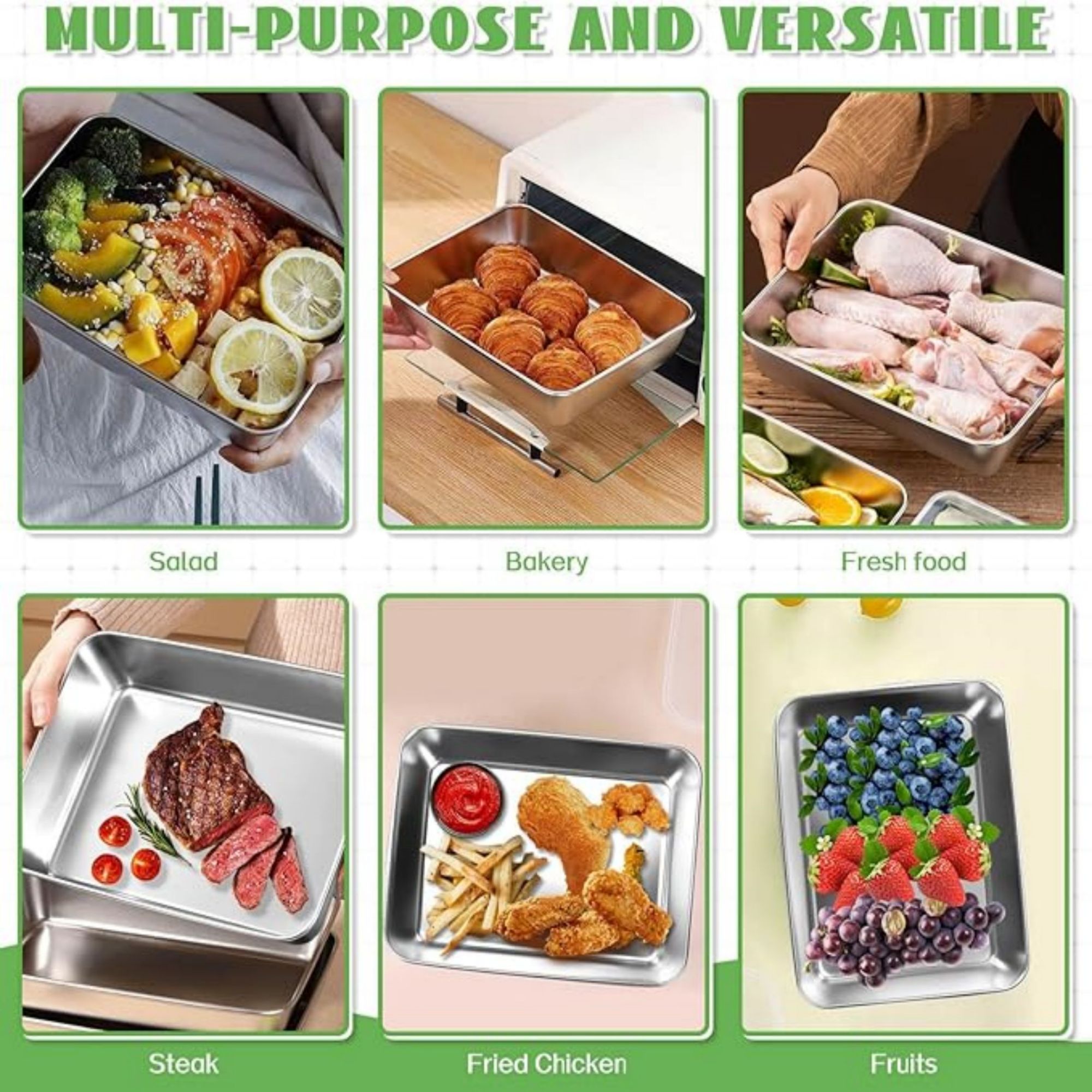 Stainless Steel Food Containers With Lids 3