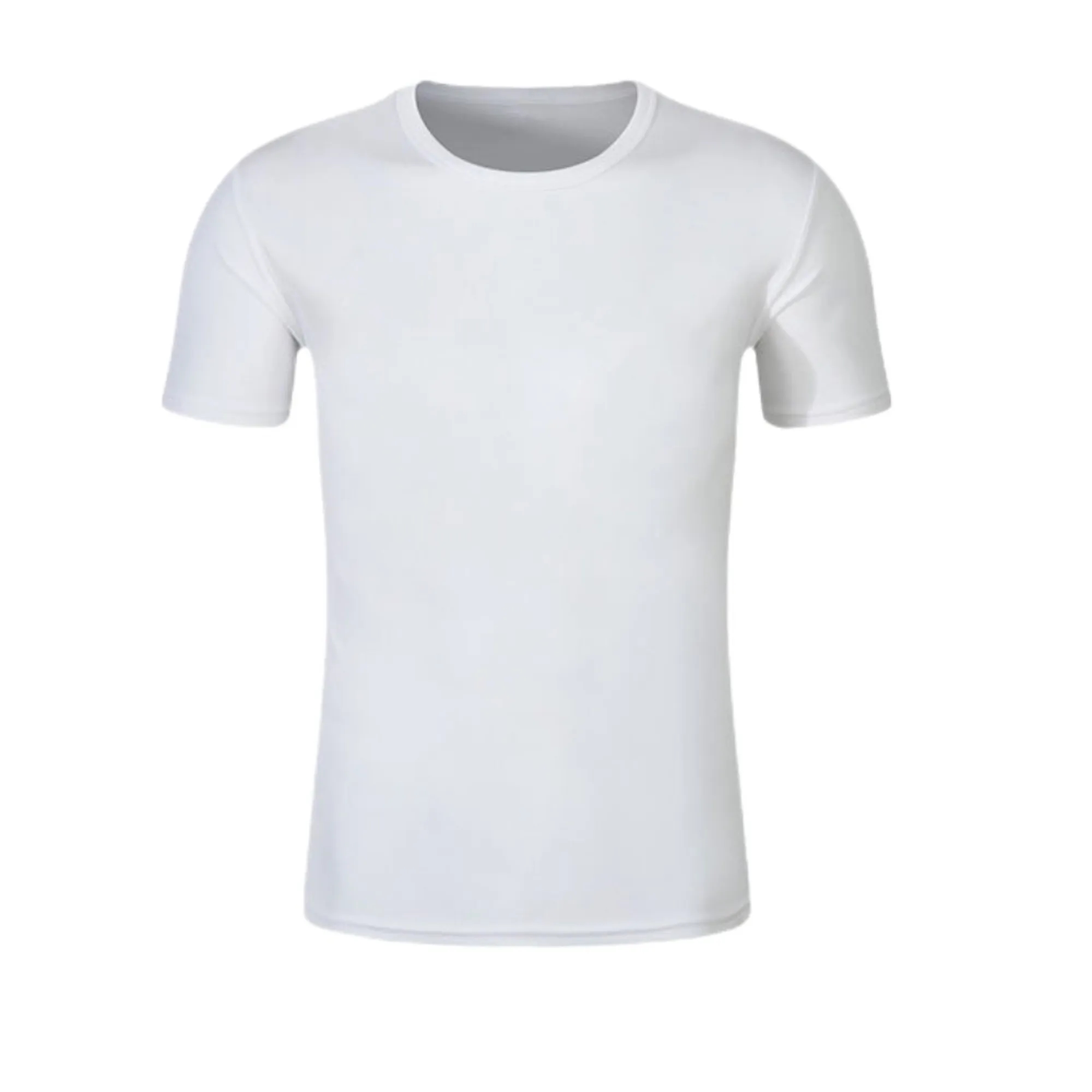 MOQ50 Full Color Custom Crew T Shirt 2