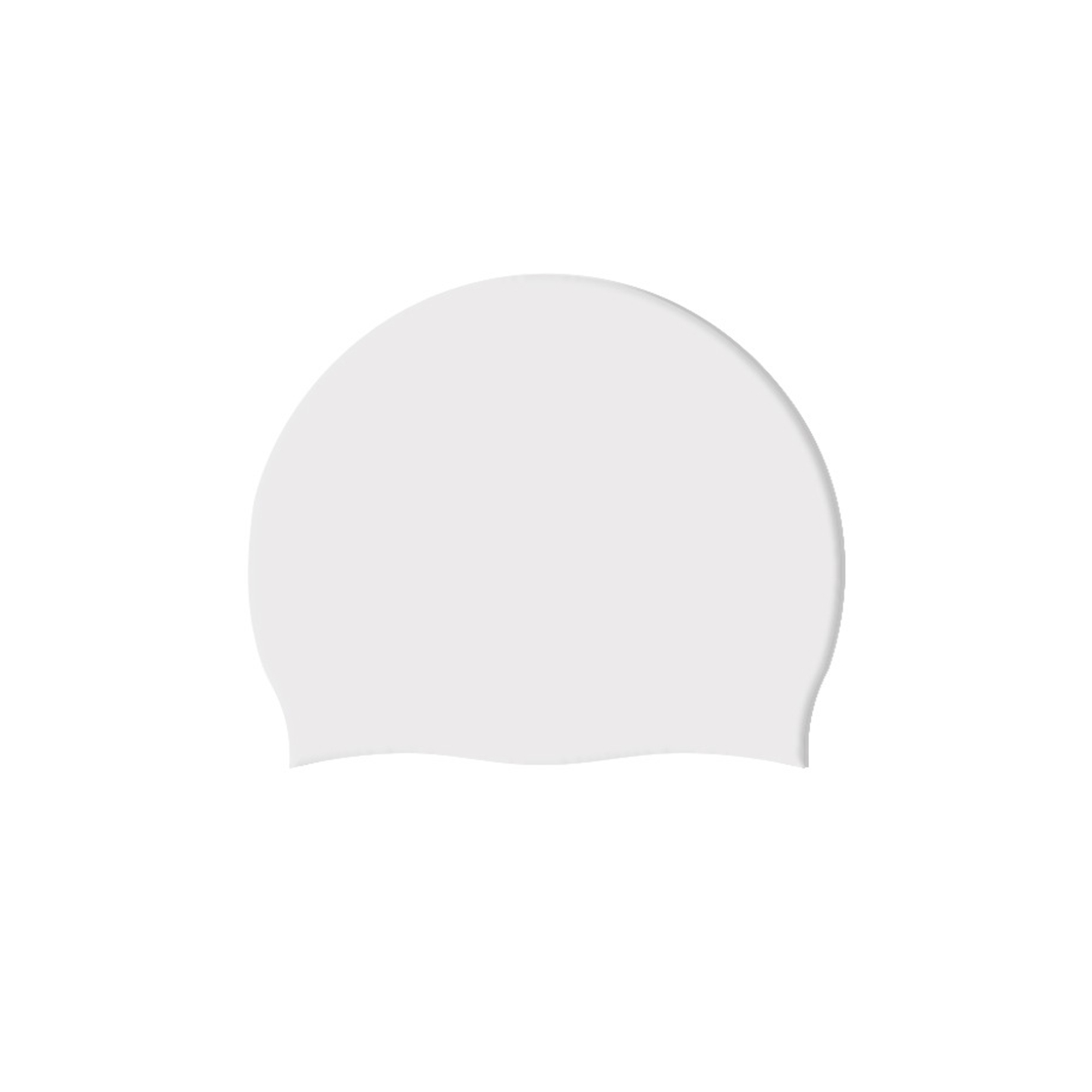 Silicone Swim Cap Unisex Adult 9.3" x 7.9" 6
