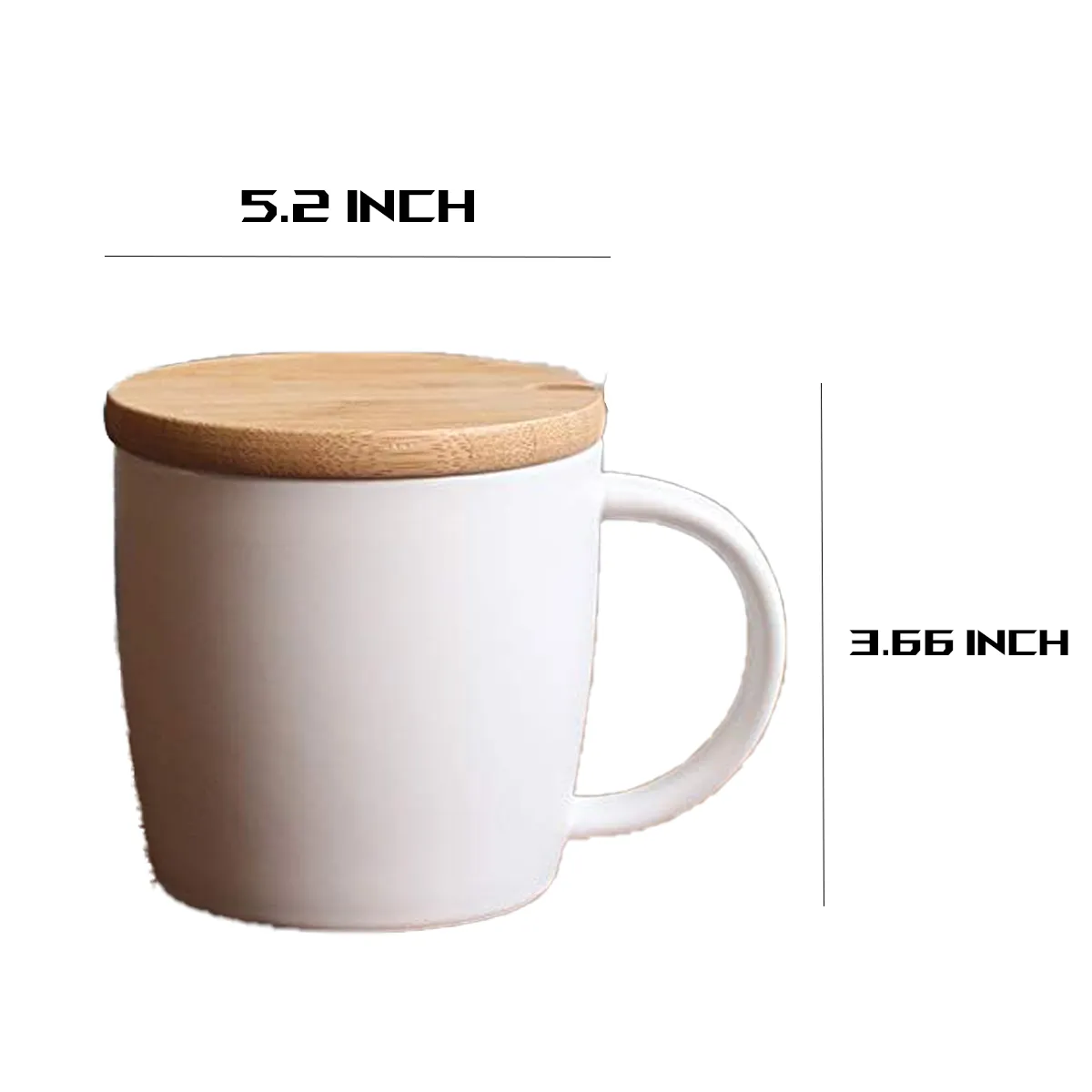 Customizable Wood Coffee Cup With Engraved Bamboo Lid 4