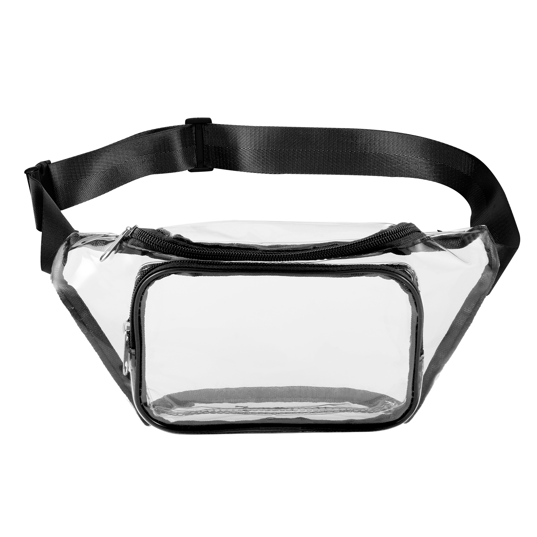 Clear PVC Fanny Pack W/ Two Pockets 3