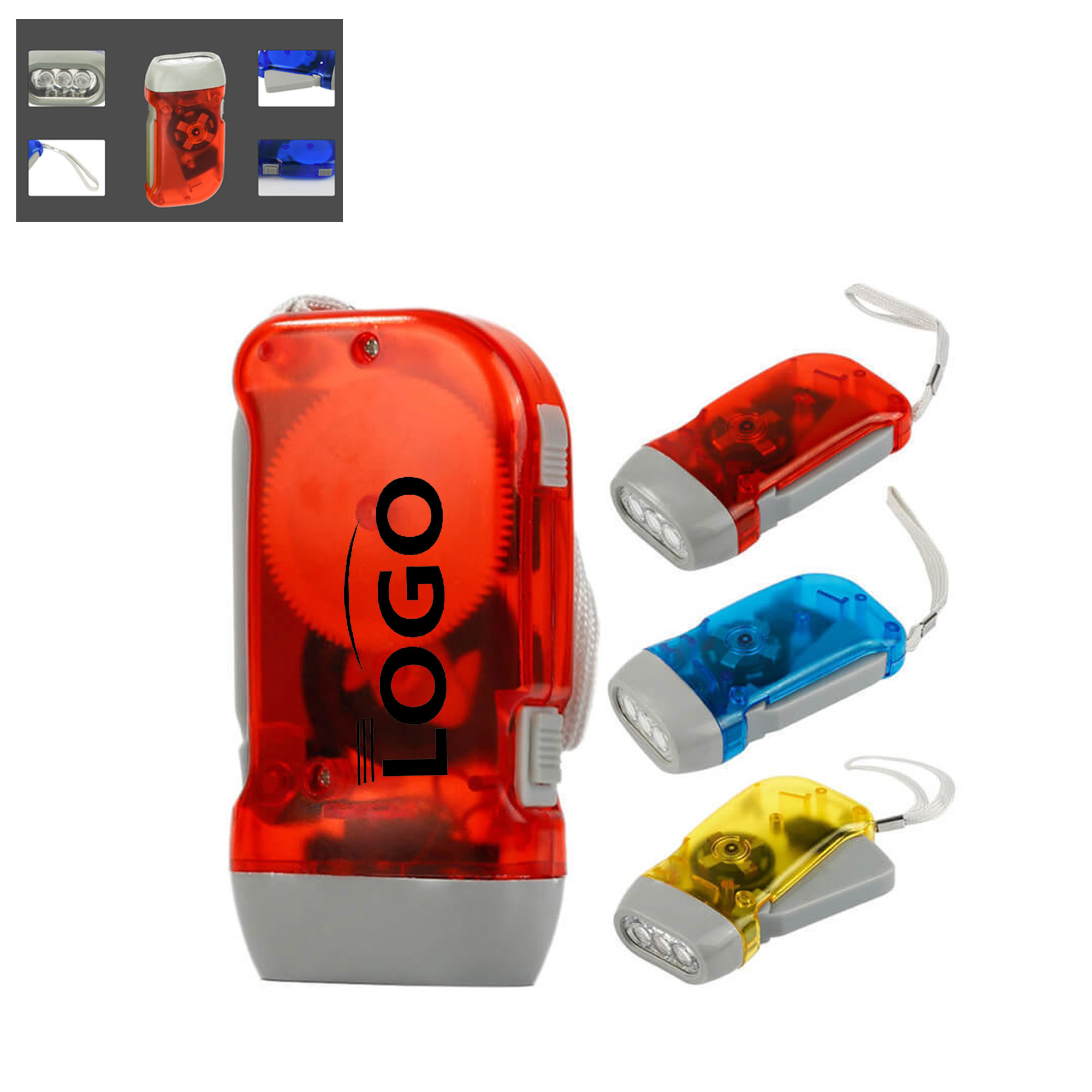 Press The Flashlight With Your Hand Mini Flashlight 5