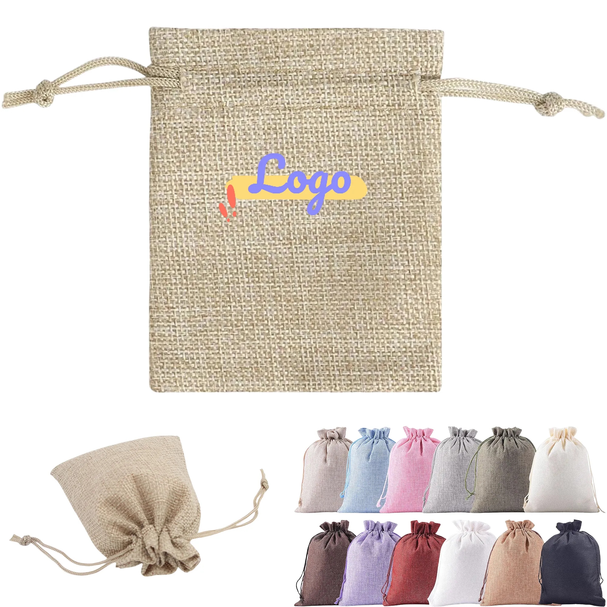Drawstring Gift Bag MOQ100 2