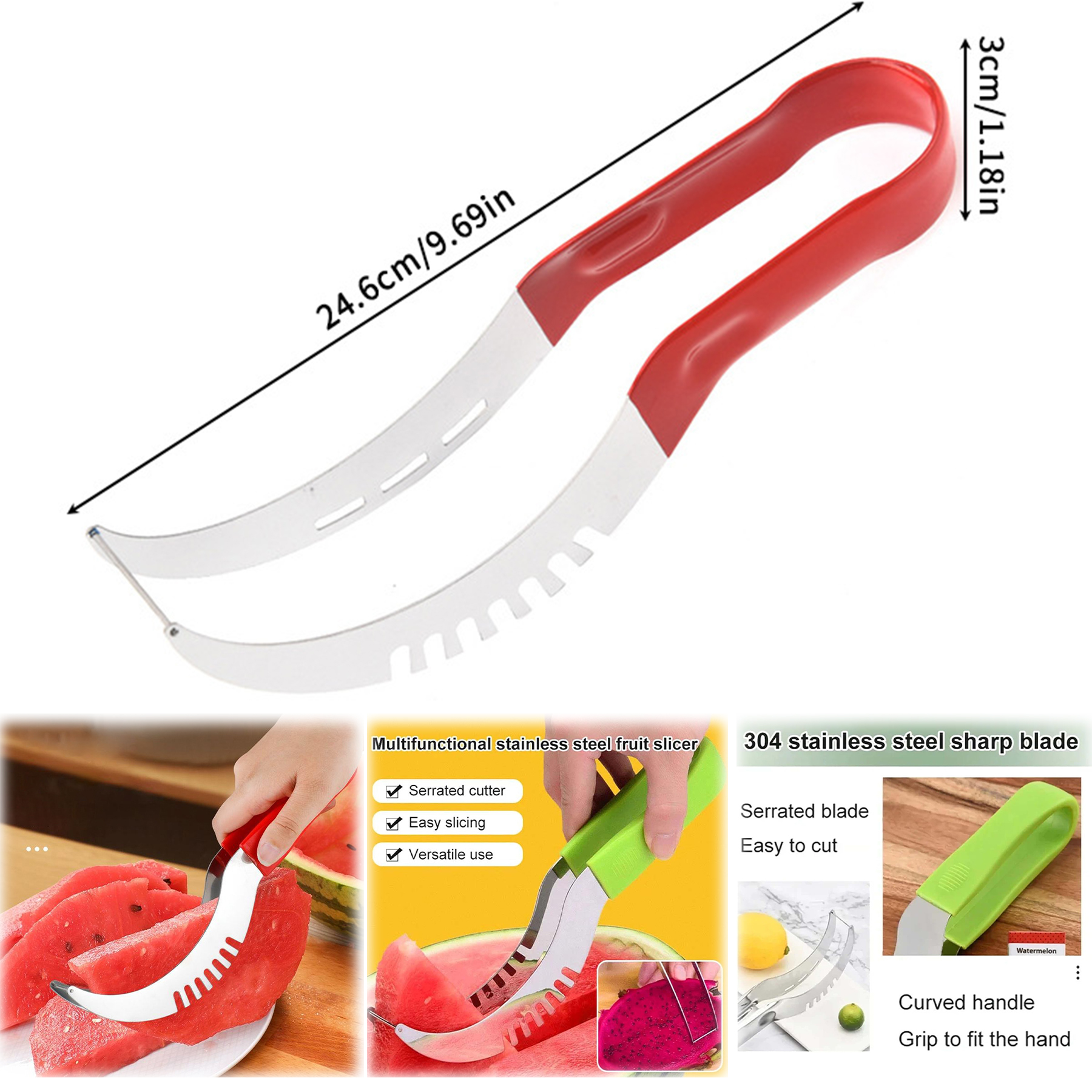 Multifunctional Stainless Steel Fruit Slicer 2