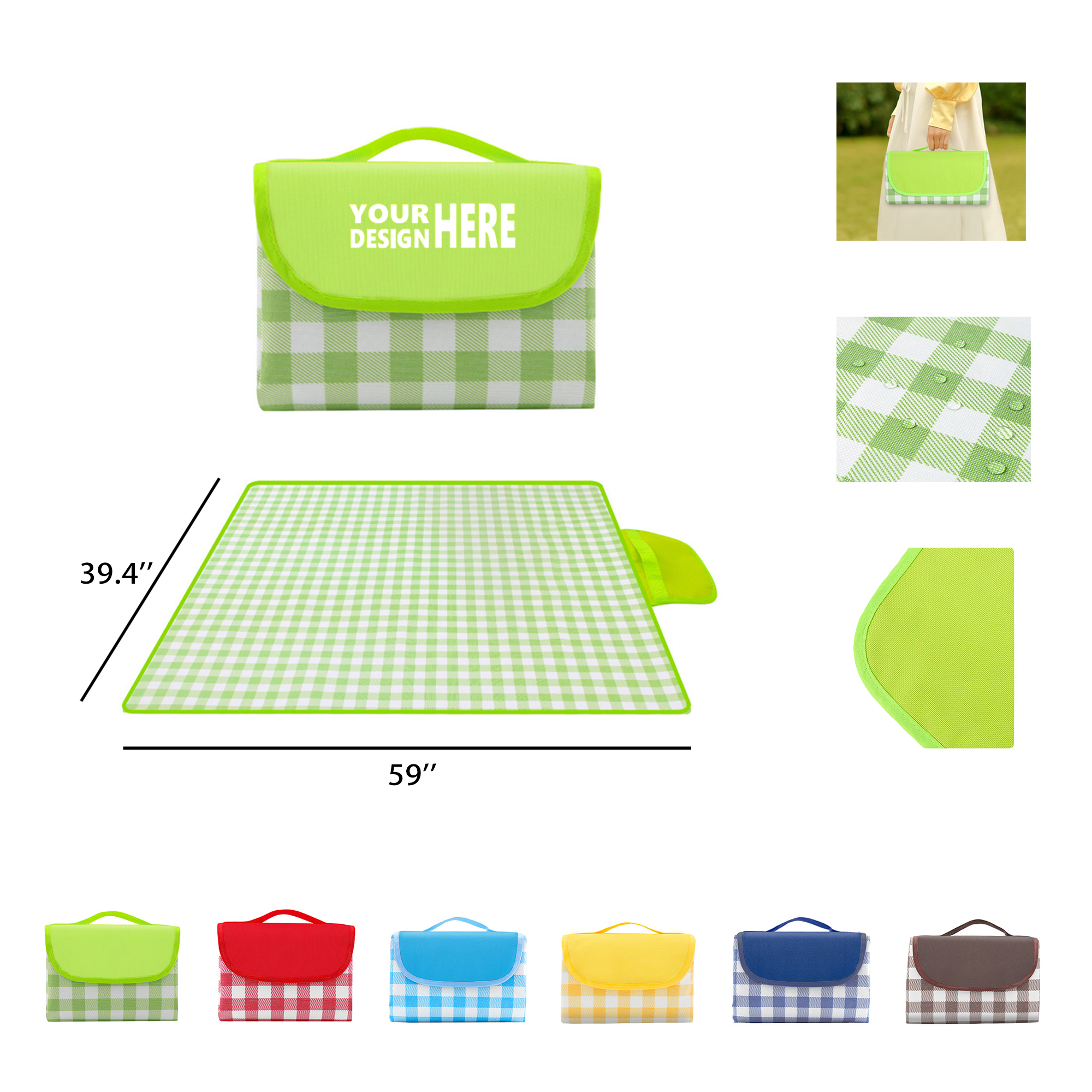 Outdoor Waterproof Foldable Picnic Blankets 2
