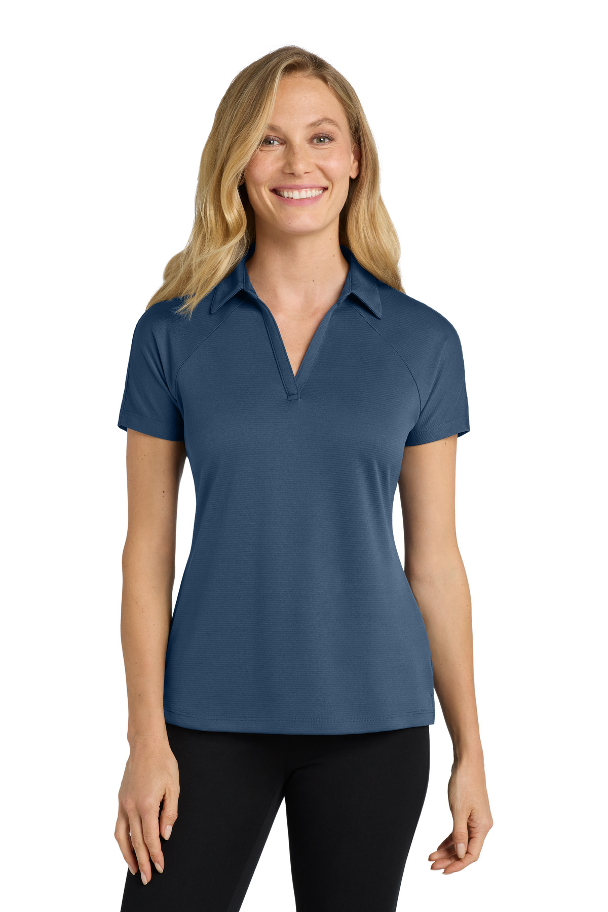 Port Authority Women's Crossover Raglan Polo. L575 21