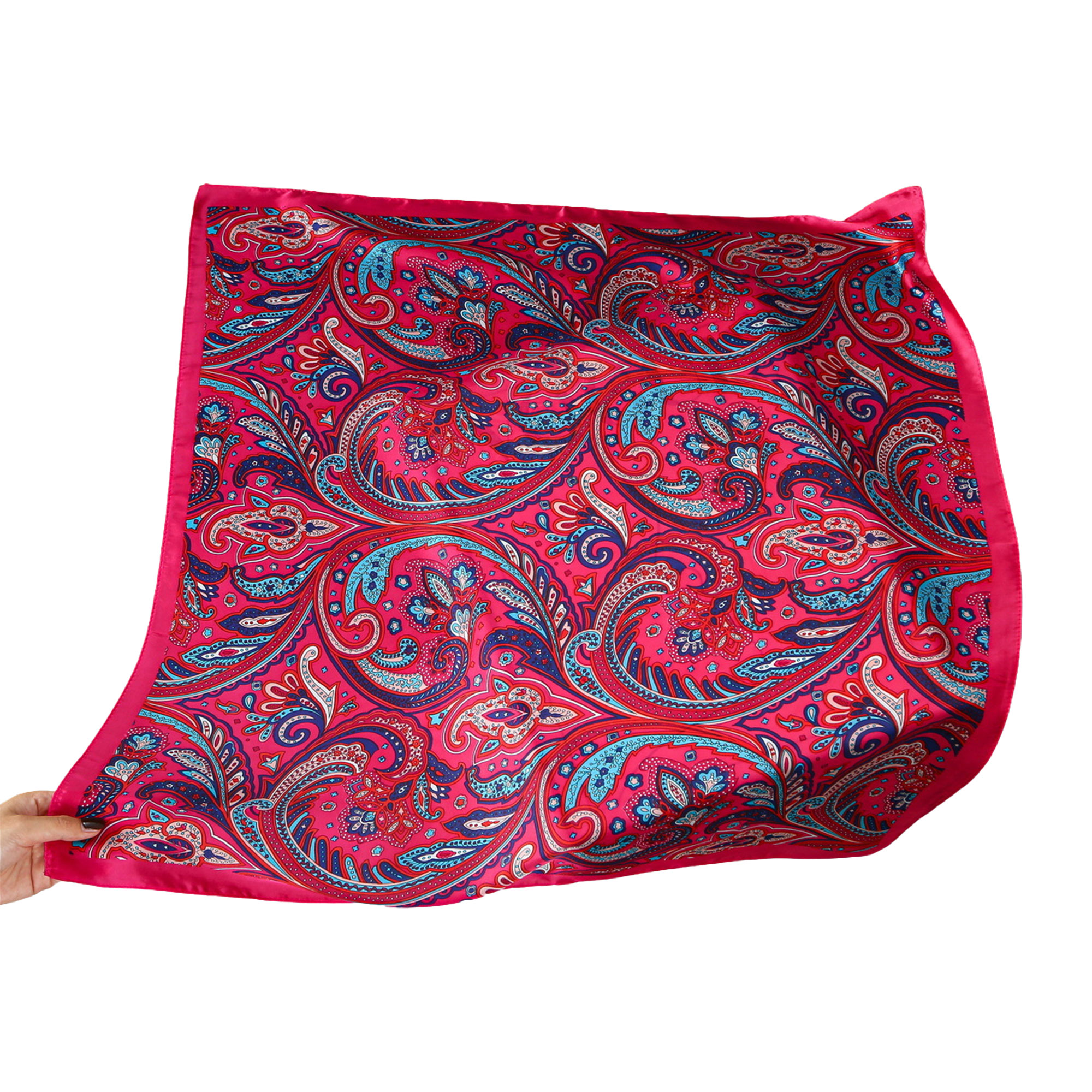 Women Elegant Square Scarf 5