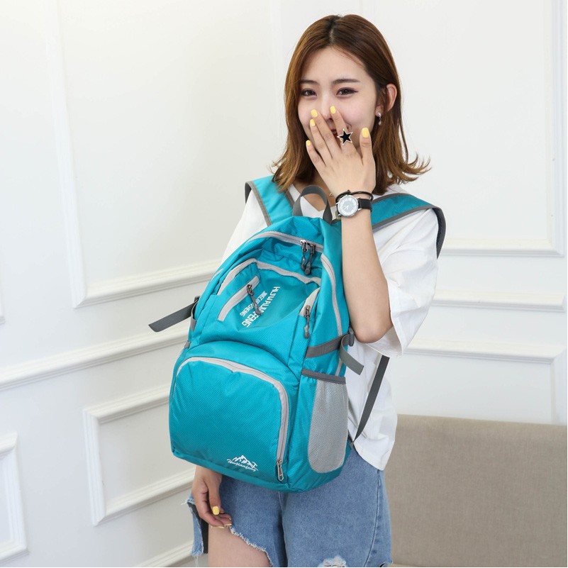 Functionality Sport Fold Lightweight Packable Backpack Travel Hiking Daypack Small Casual Foldable 1