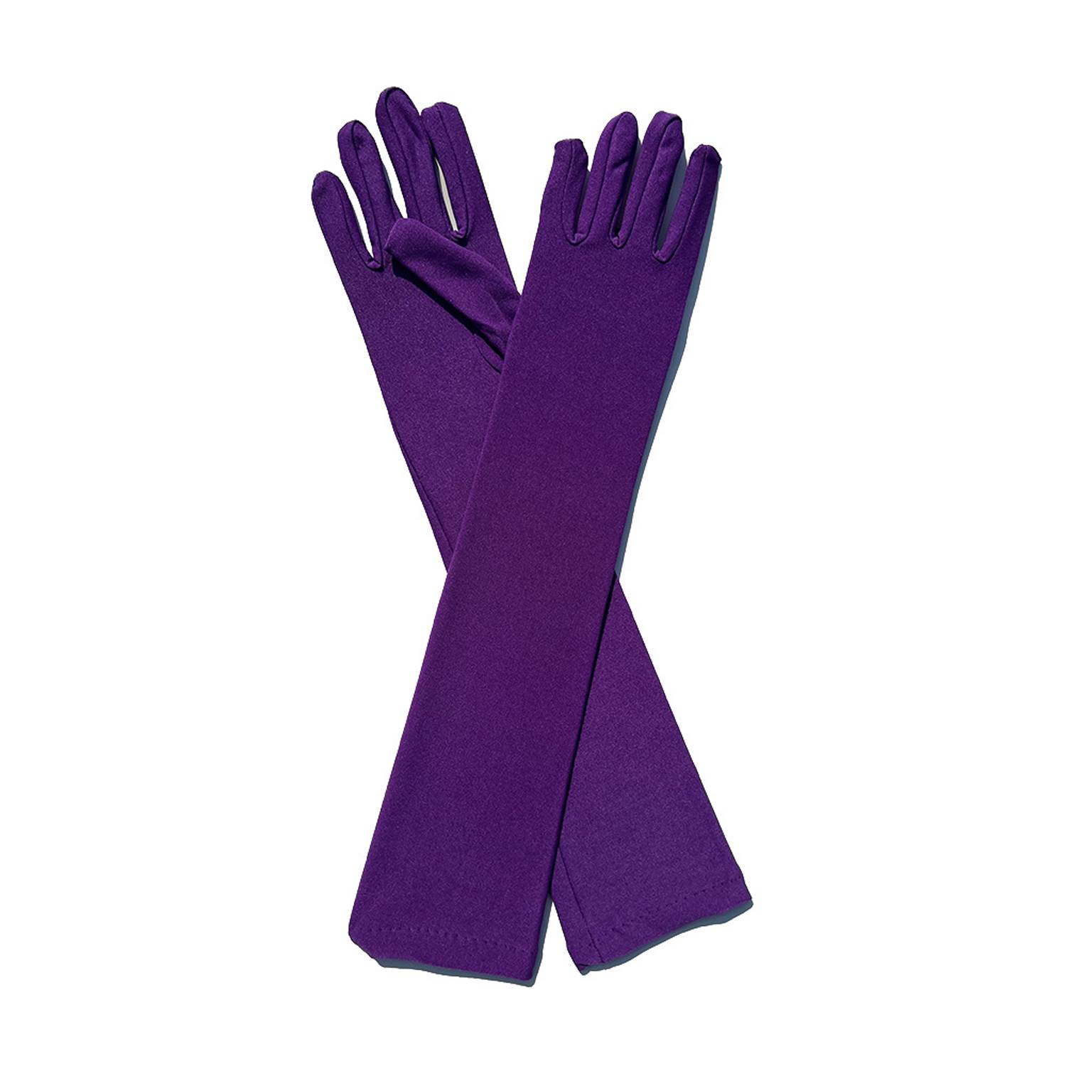 Women Long Stretchy Party Gloves 12