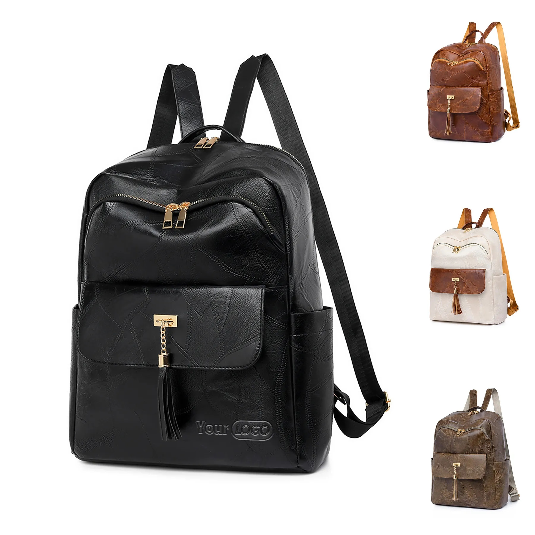 PU Retro Travel Women's Backpack 5