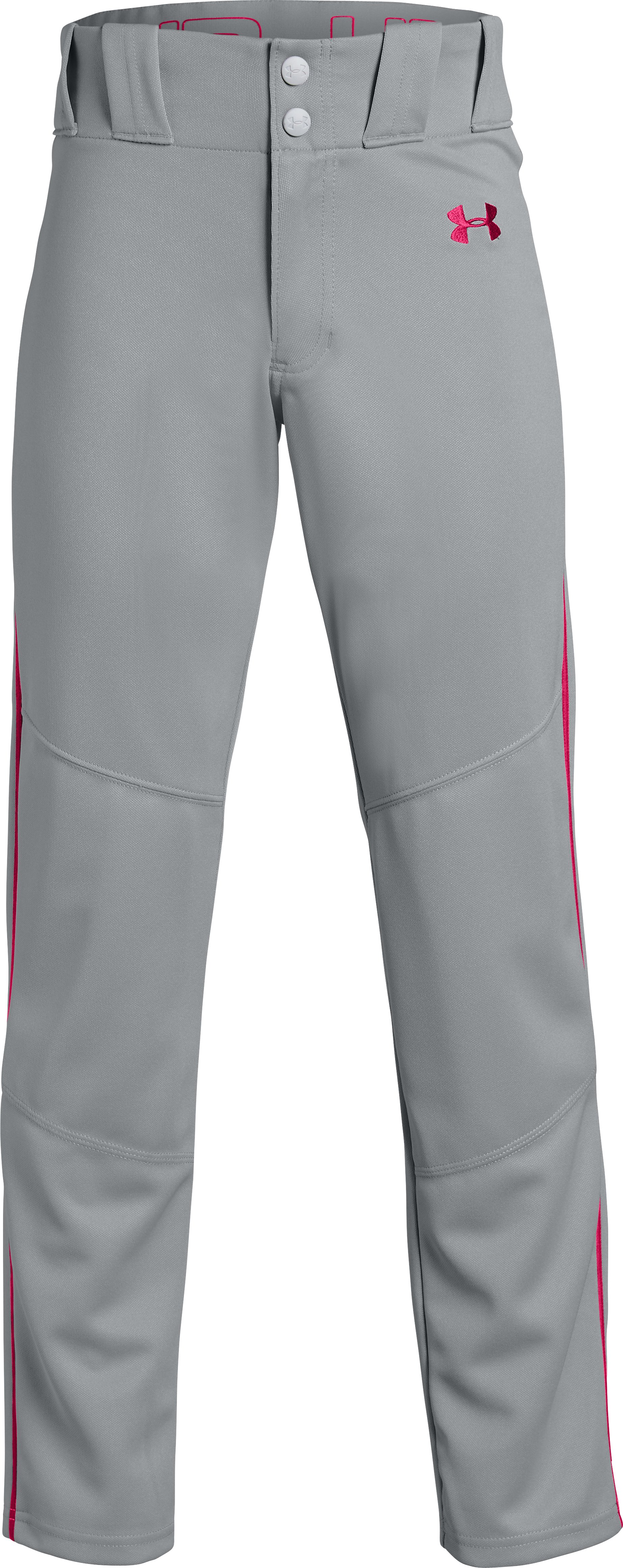 Boys' UA Utility Relaxed Piped Baseball Pants 6