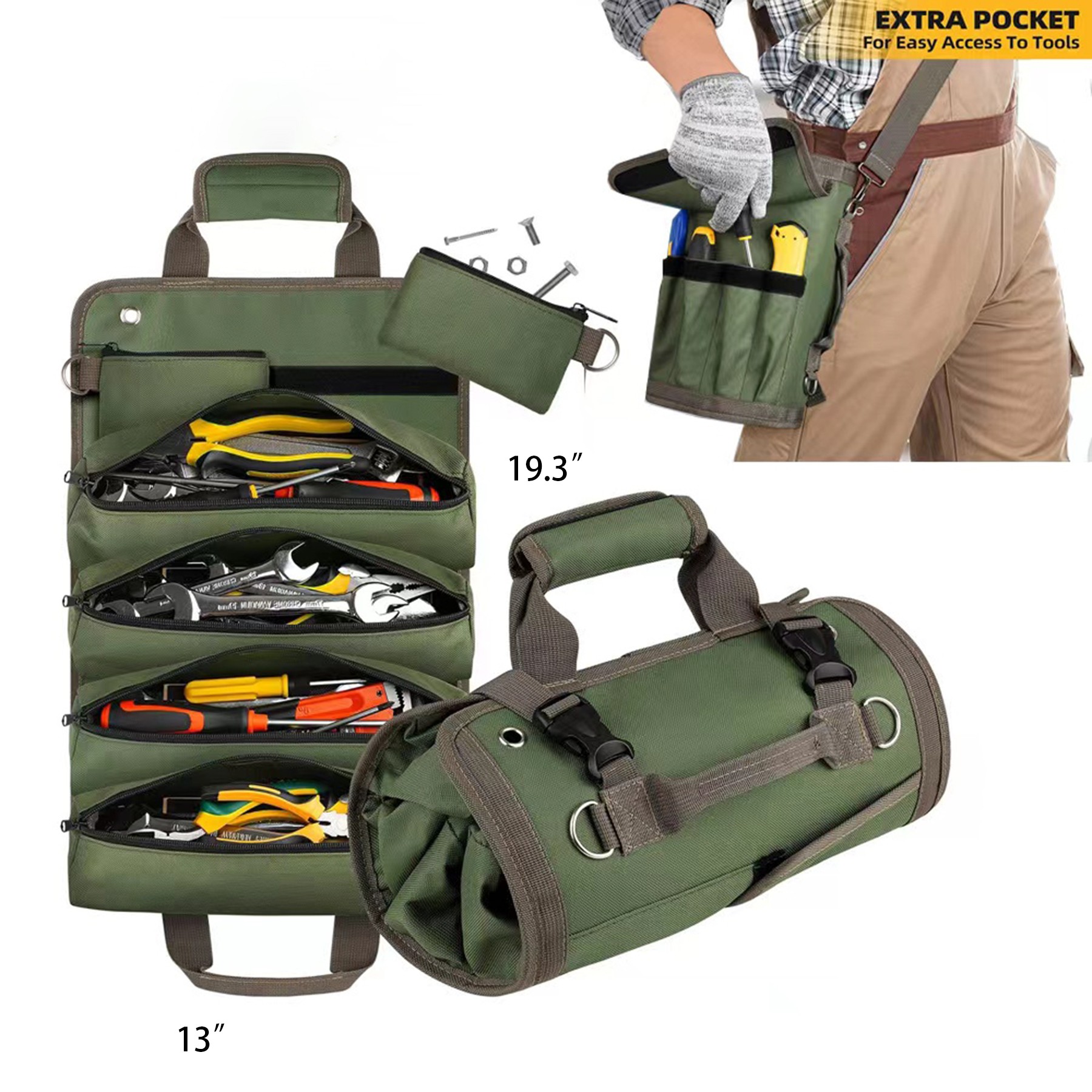 Roll Up Tool Bag 2