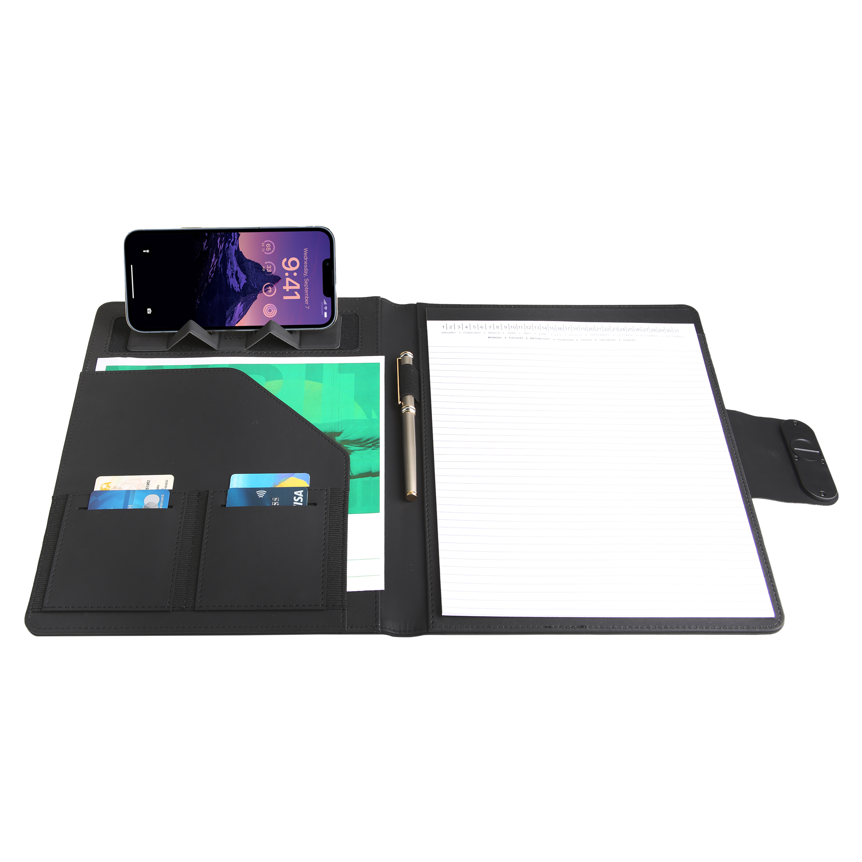 Antares - Padfolio with Light Up Logo Display 3