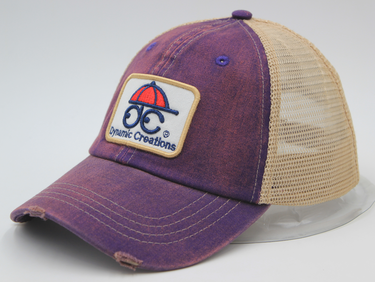 Trucker ca6 Panel Washed Pigment Dyed Soft Mesh Back