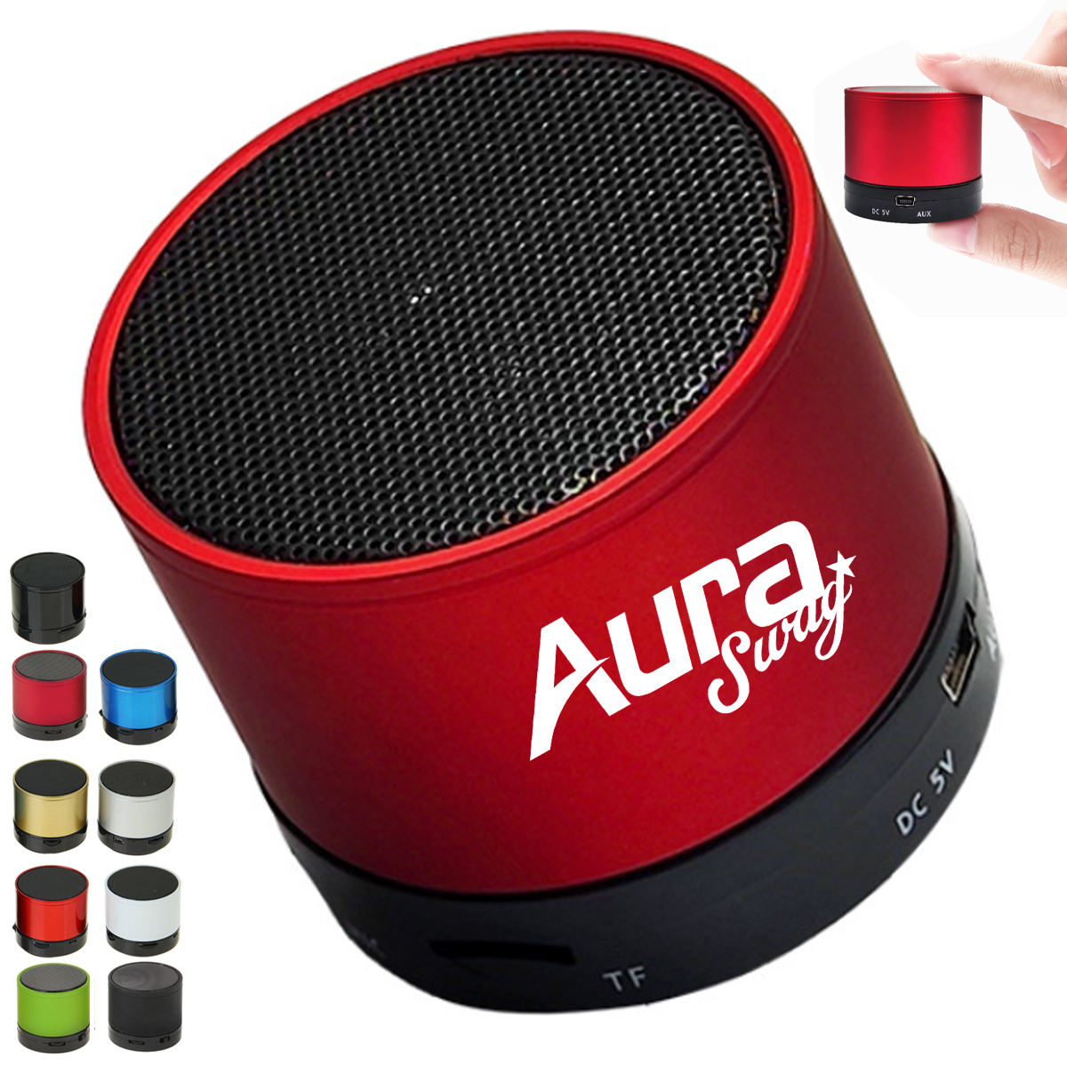 Portable Metal Bluetooth Speaker 6
