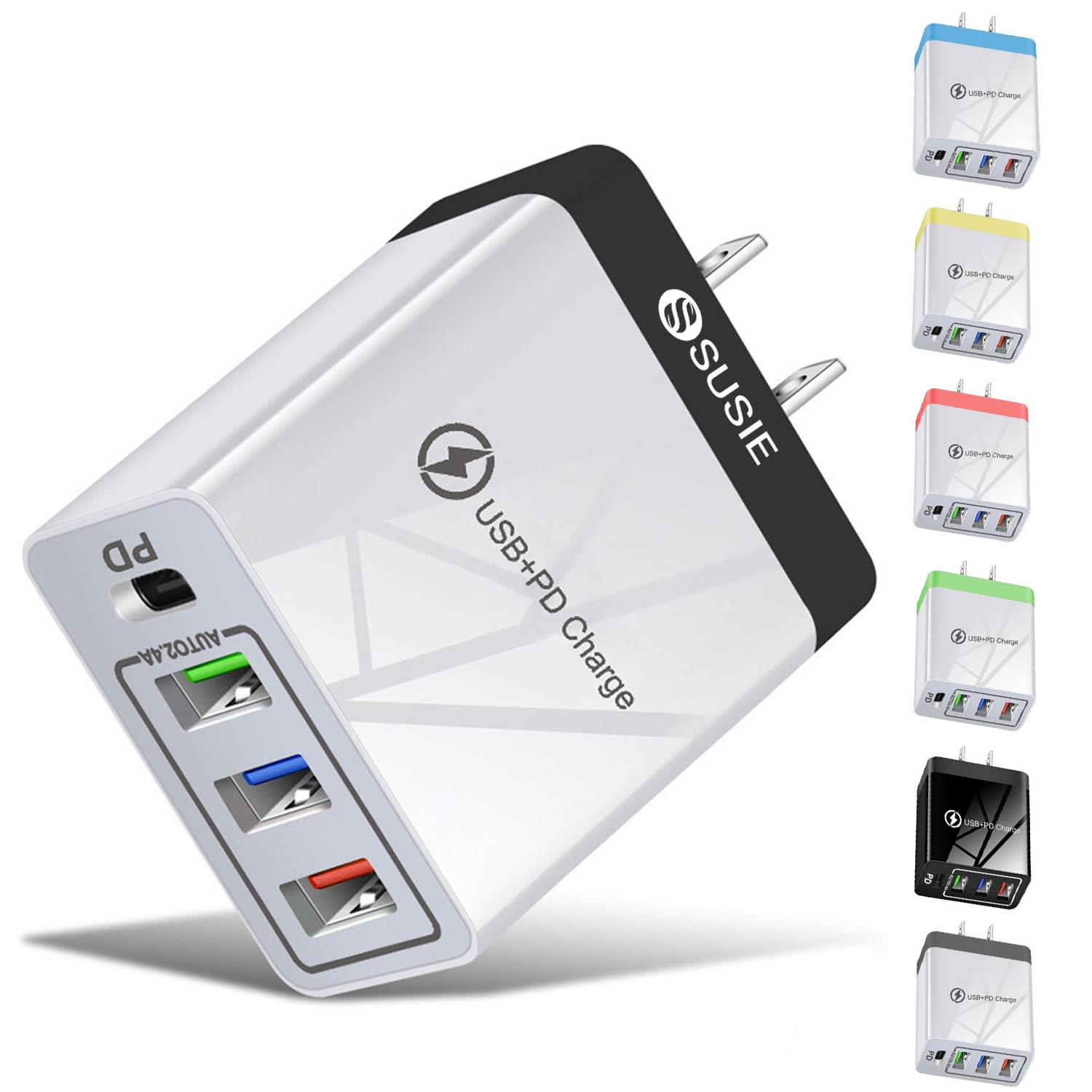 Travel USB Fast Chargers 8