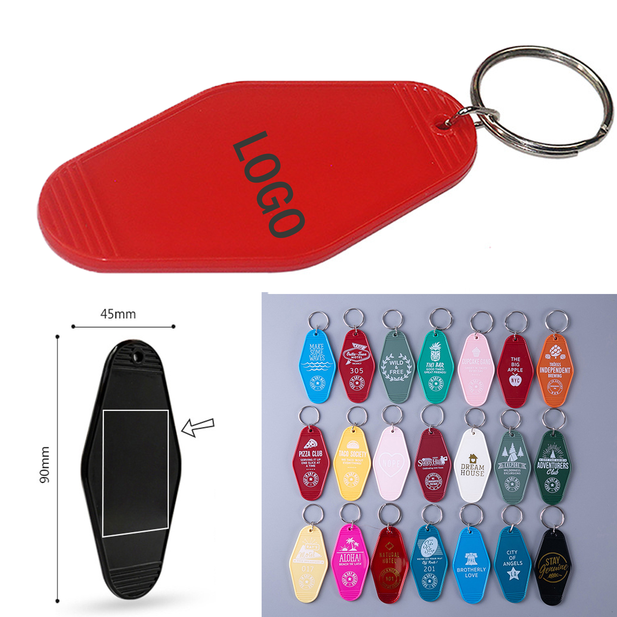 Hotel Identification Key Chain 1