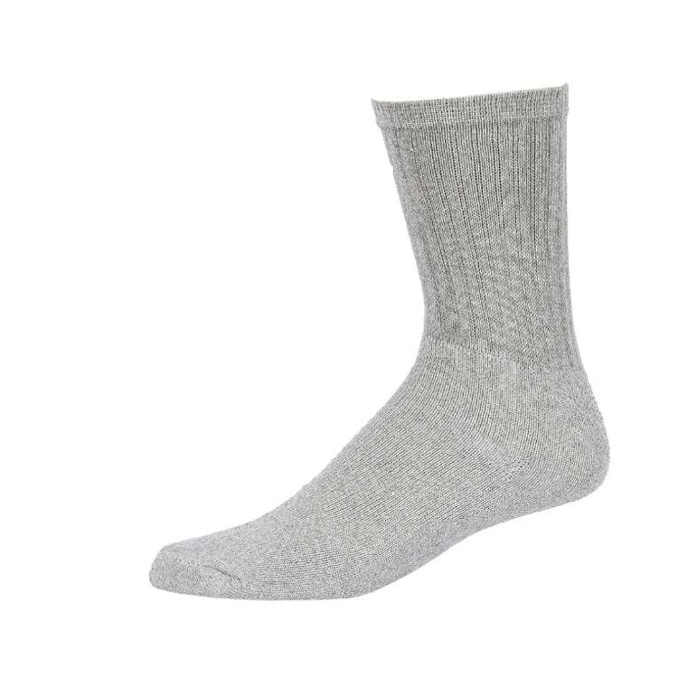Crew Sports Socks - Gray Size 9-11 4 Pack 2