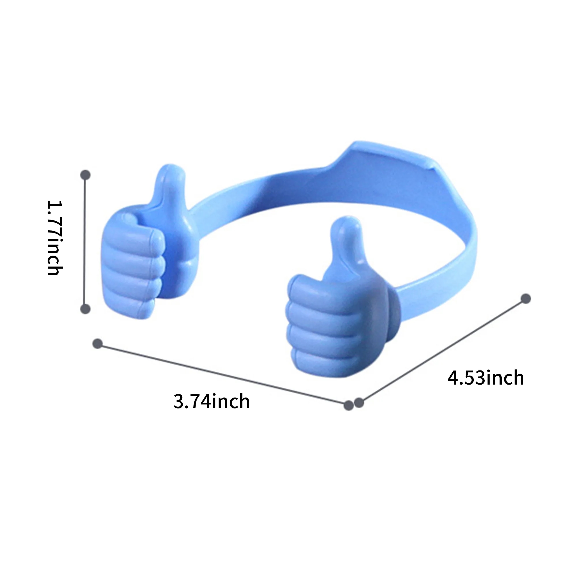 Thumb-Shaped Phone Holder with Adjustable Angles 6