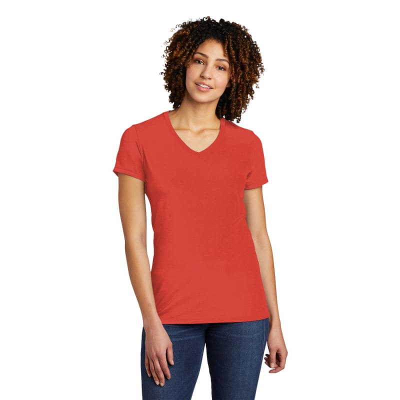 AllMade Women's Tri-Blend V-Neck Tee 92