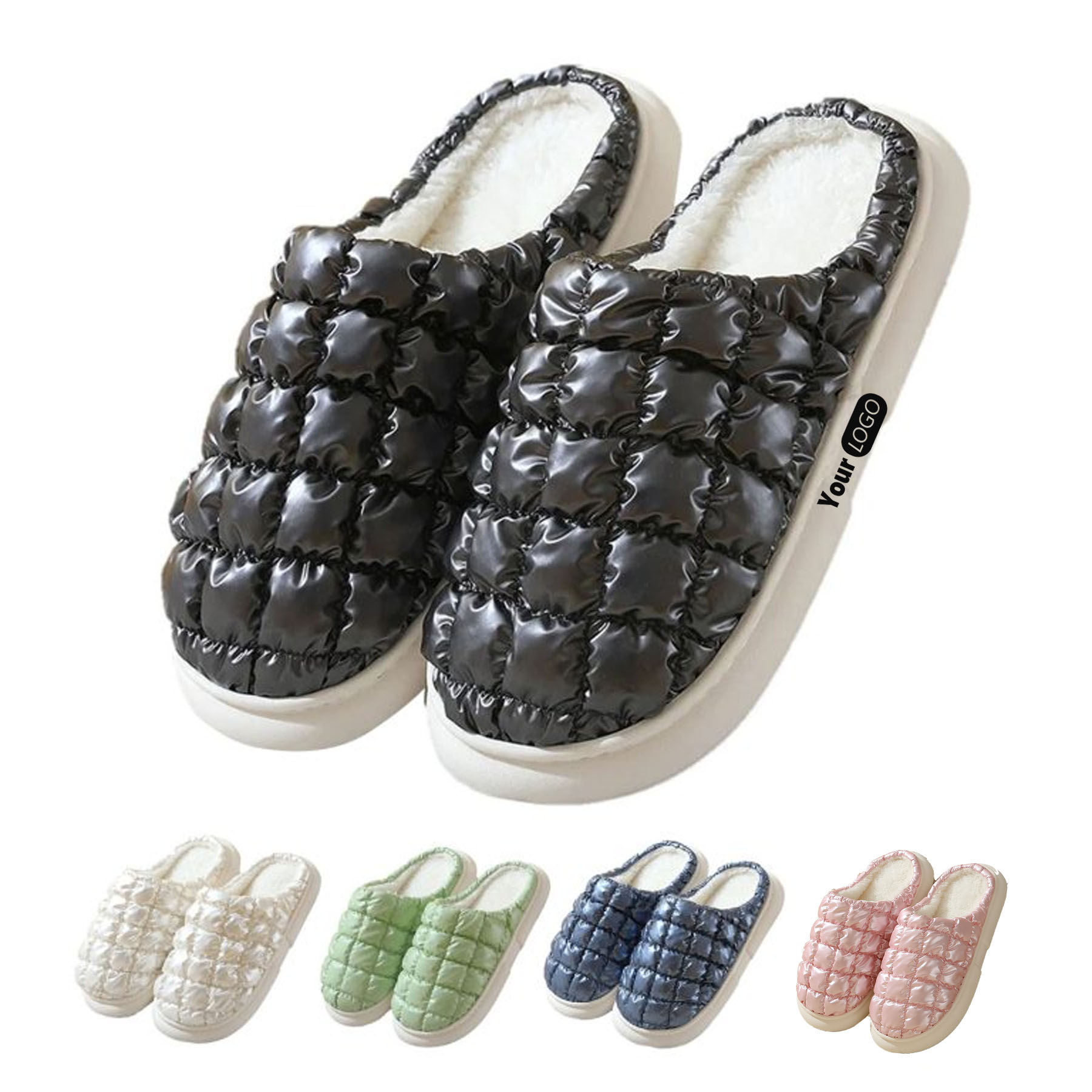 Warm Indoor Cotton Slippers 2