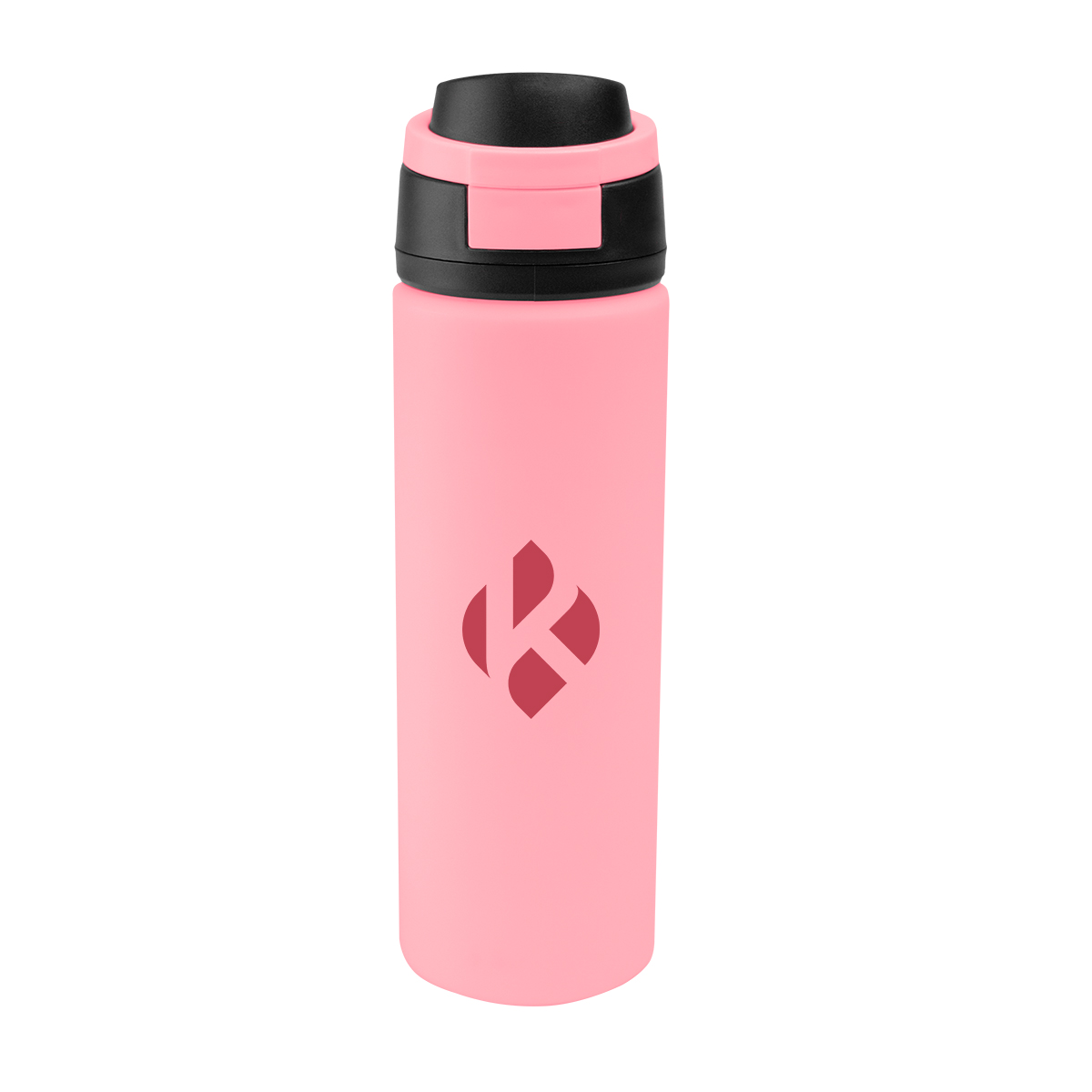 24 Oz. Pop Sip Recycled Stainless Steel Bottle, custom water bottle with logo imprint 36